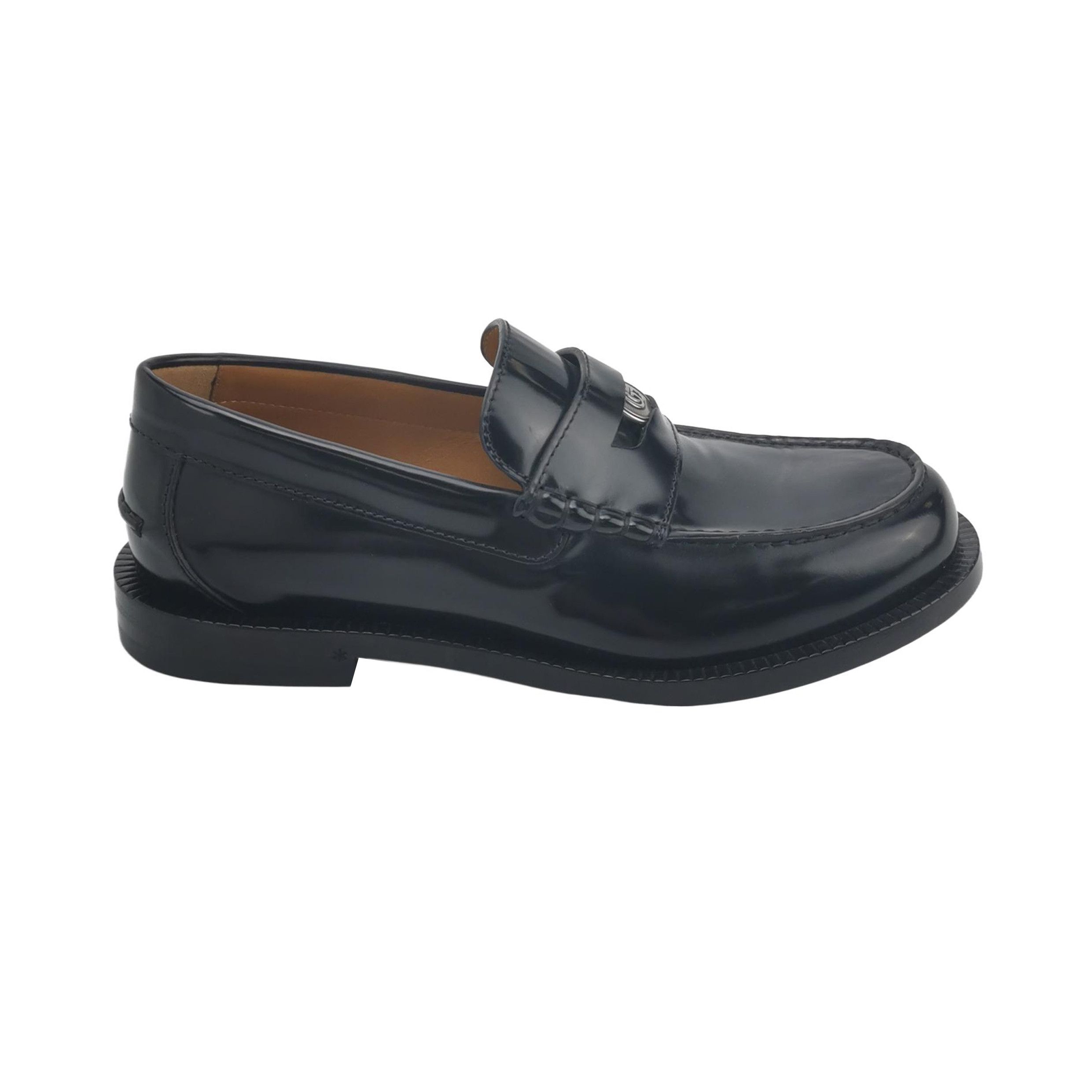Gucci Gucci Interlocking G Leather Loafers 7 Size US 8 / EU 41 - 2 Thumbnail
