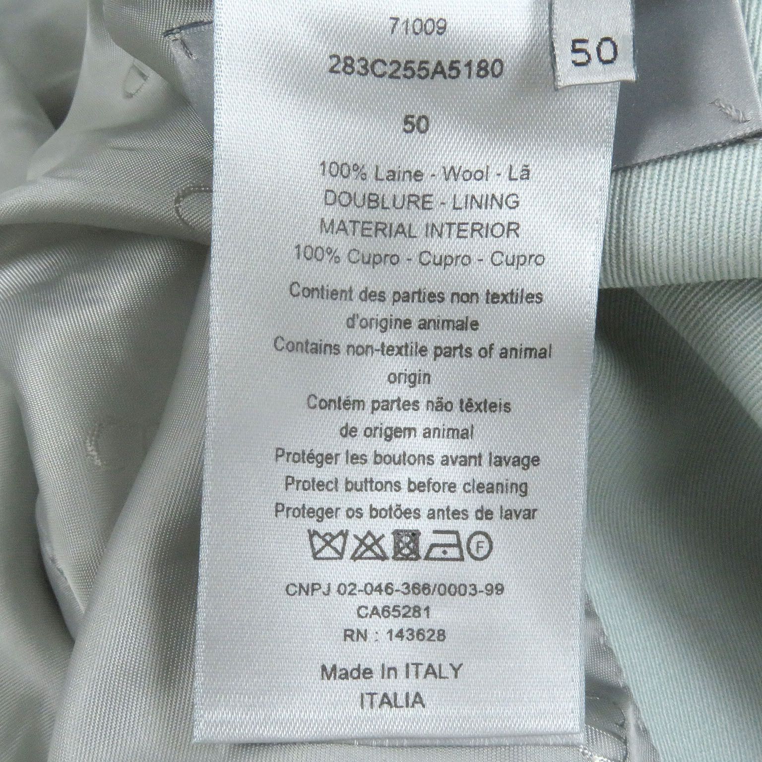 Dior Dior Dior Wool Jacket Textile Outerwear 283C255A5180 DUTY FREE for USA Size ONE SIZE - 7 Thumbnail