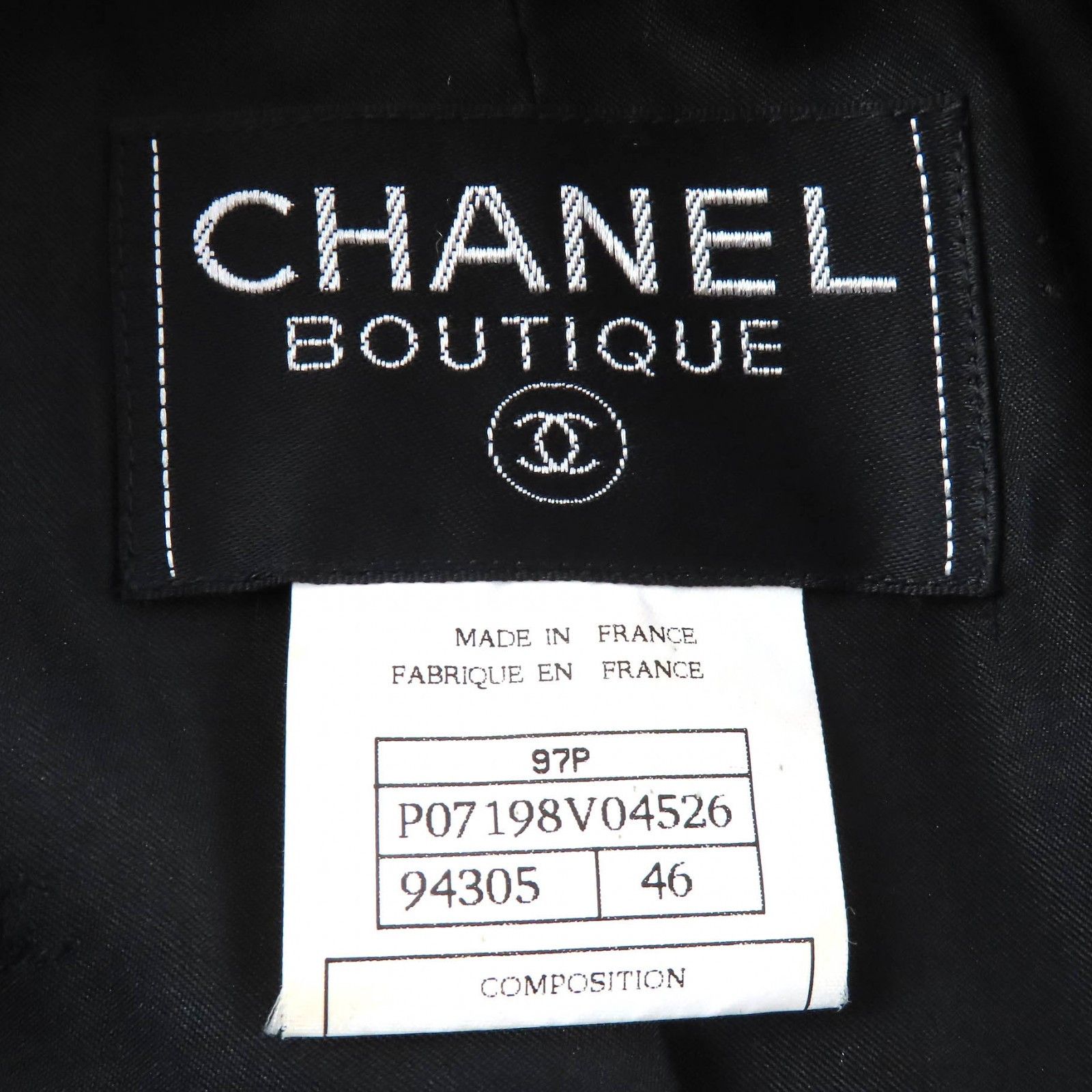 Chanel Chanel Chanel Wool Double Breasted Jacket Textile Outerwear P07198 DUTY FREE for USA Size ONE SIZE - 8 Thumbnail