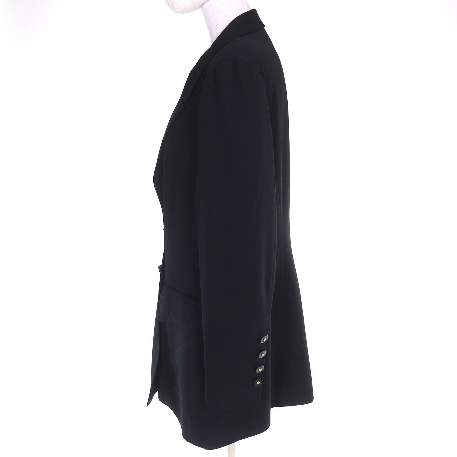 Chanel Chanel Chanel Wool Double Breasted Jacket Textile Outerwear P07198 DUTY FREE for USA Size ONE SIZE - 2 Thumbnail