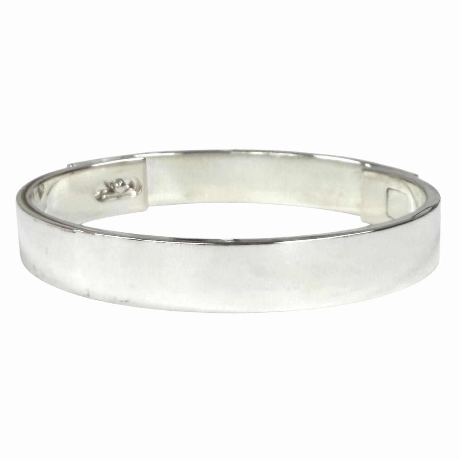Hermes Hermes Hermes Collier de Chien AG925 Bracelet Precious Metal Bangle DUTY FREE for USA Size ONE SIZE - 3 Thumbnail