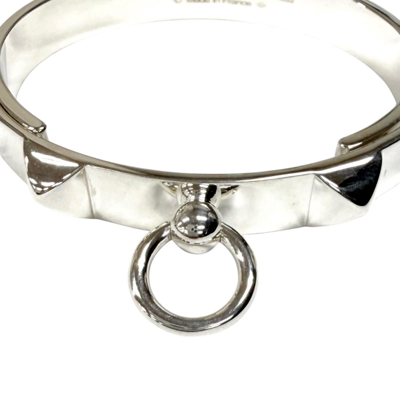 Hermes Hermes Hermes Collier de Chien AG925 Bracelet Precious Metal Bangle DUTY FREE for USA Size ONE SIZE - 5 Thumbnail