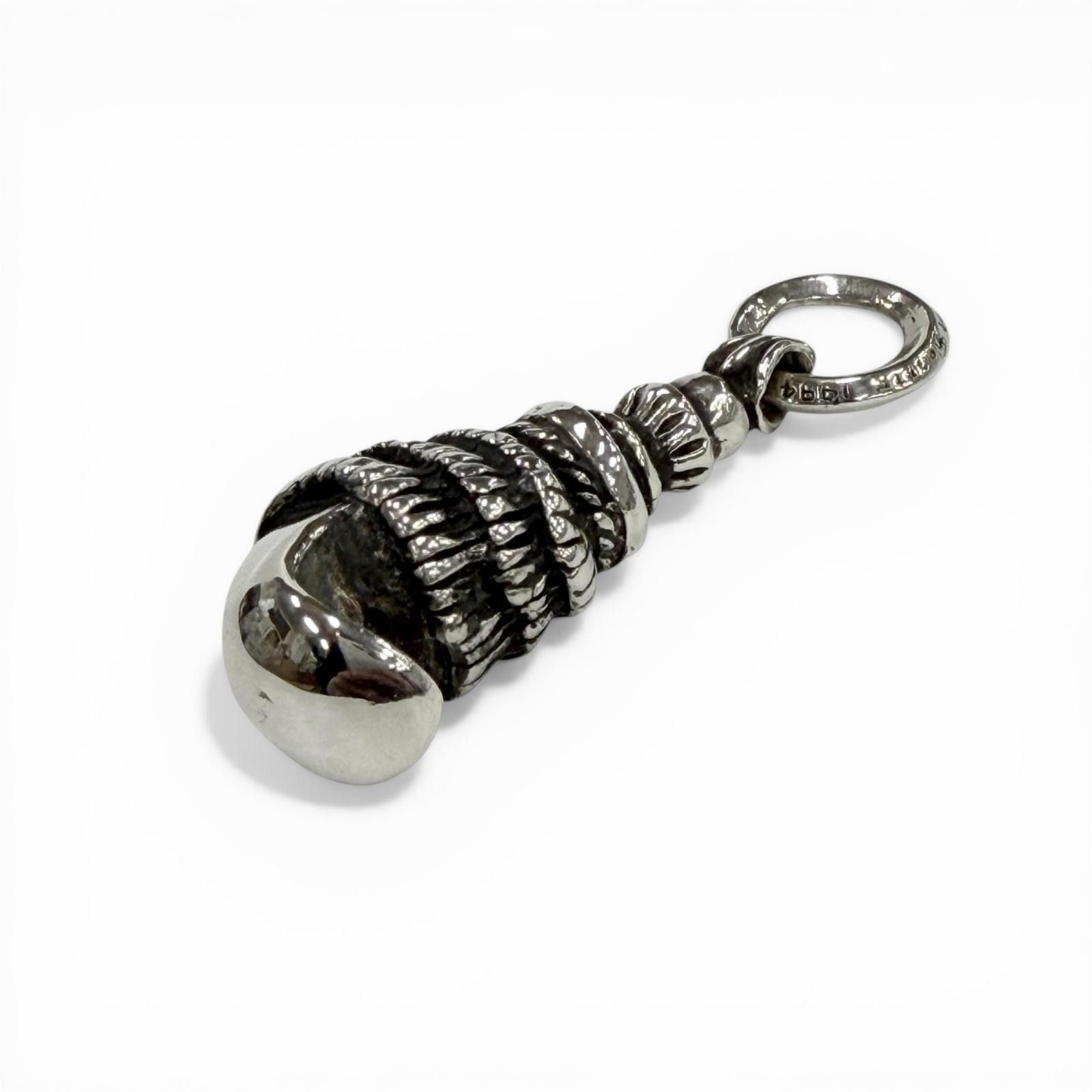 Chrome Hearts Chrome Hearts Chrome Hearts CROW 925 Pendant Precious Metal Necklace DUTY FREE for USA Size ONE SIZE - 3 Thumbnail