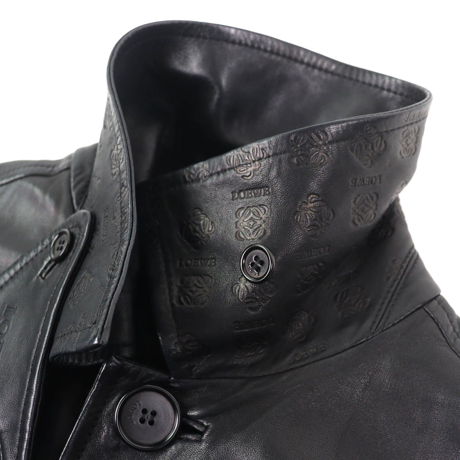 Loewe Loewe Loewe Lamb Leather Coat Leather Outerwear DUTY FREE for USA Size ONE SIZE - 6 Thumbnail