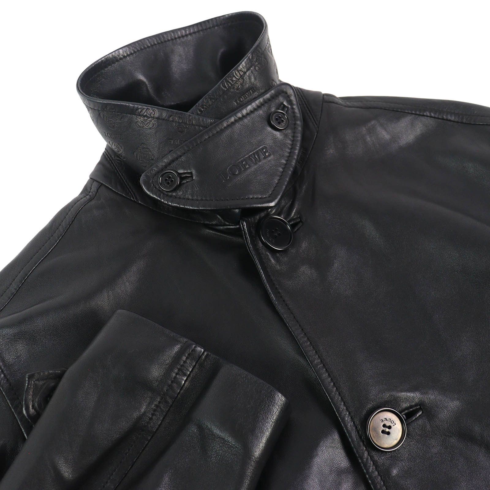 Loewe Loewe Loewe Lamb Leather Coat Leather Outerwear DUTY FREE for USA Size ONE SIZE - 5 Thumbnail