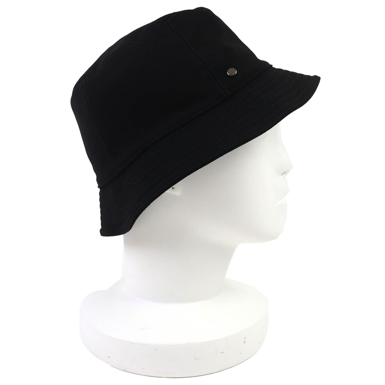 Hermes Hermes Hermes Calvi Milan Jersey Bucket Hat Textile Hats DUTY FREE for USA Size ONE SIZE - 3 Thumbnail