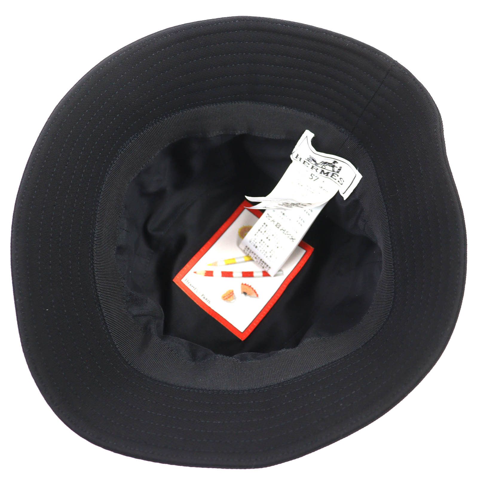 Hermes Hermes Hermes Calvi Milan Jersey Bucket Hat Textile Hats DUTY FREE for USA Size ONE SIZE - 5 Thumbnail