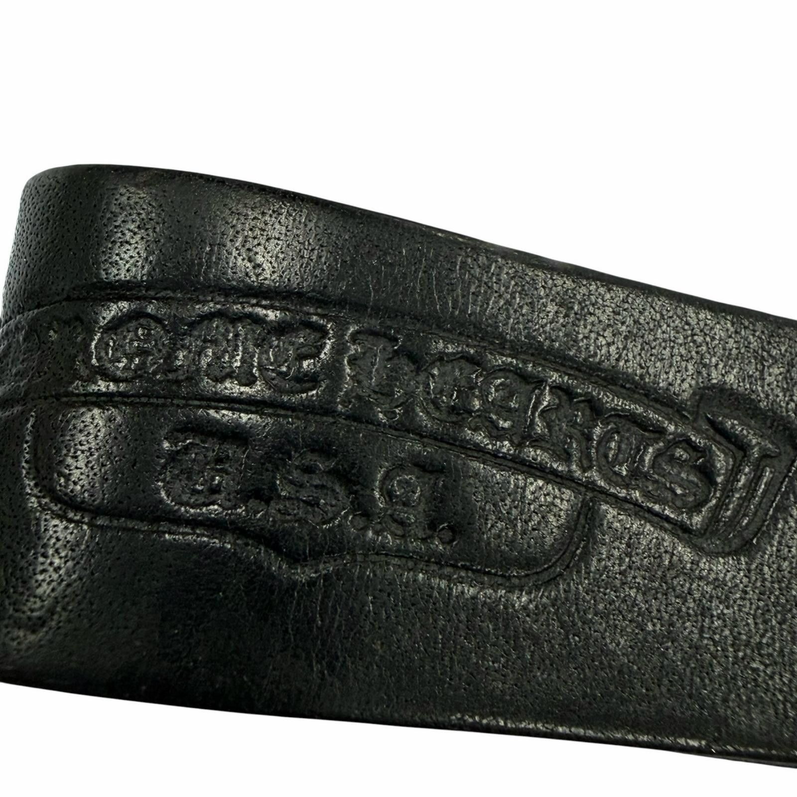 Chrome Hearts Chrome Hearts Chrome Hearts 925 Leather Key Ring Leather Key Chain DUTY FREE for USA Size ONE SIZE - 5 Thumbnail