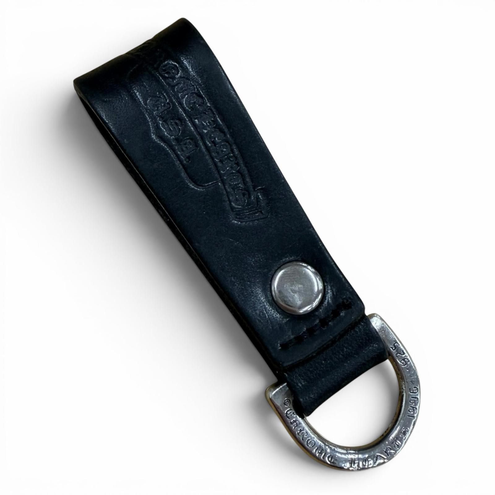 Chrome Hearts Chrome Hearts Chrome Hearts 925 Leather Key Ring Leather Key Chain DUTY FREE for USA Size ONE SIZE - 2 Thumbnail