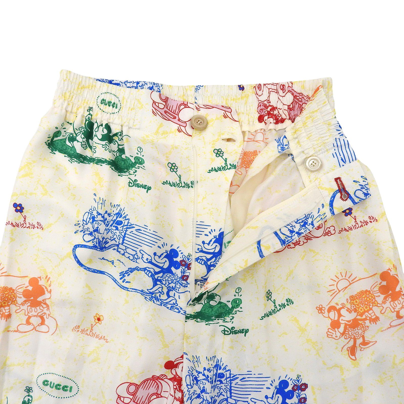 Gucci Gucci Gucci Disney Silk Pants Textile Pants 596965 DUTY FREE for USA Size ONE SIZE - 3 Thumbnail