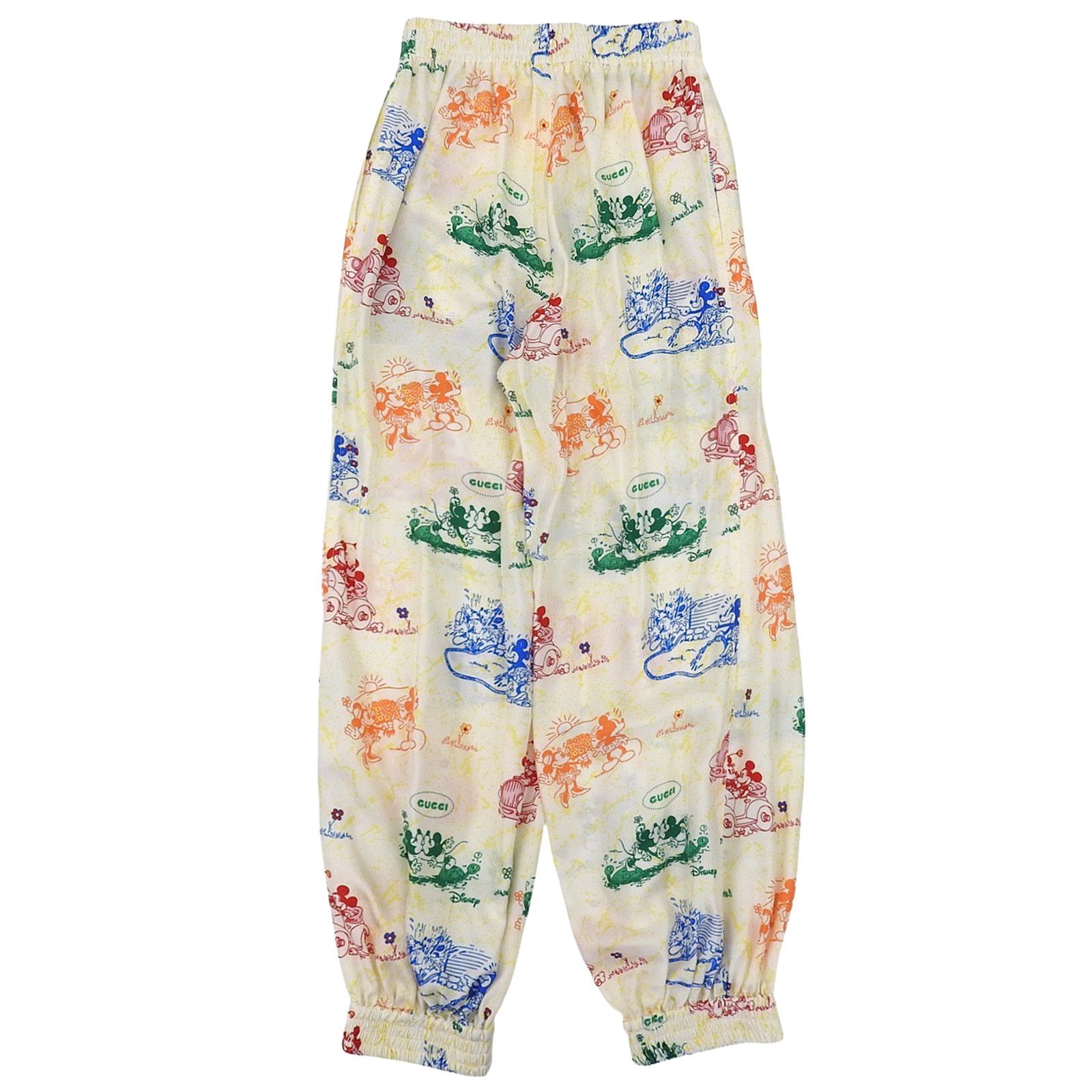 Gucci Gucci Gucci Disney Silk Pants Textile Pants 596965 DUTY FREE for USA Size ONE SIZE - 2 Thumbnail