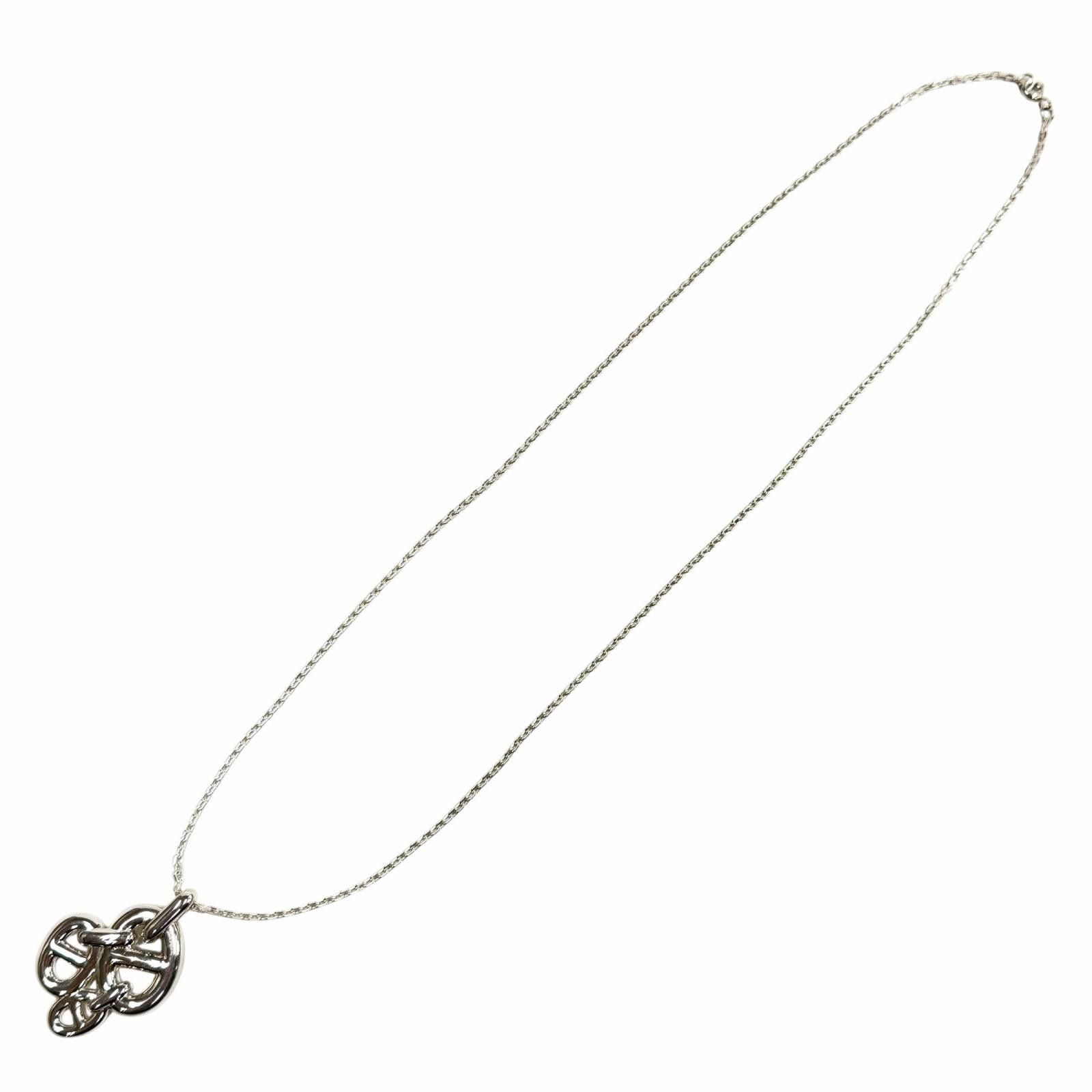 Hermes Hermes Hermes Chaine d’Ancre PM 925 Necklace Precious Metal Necklace DUTY FREE for USA Size ONE SIZE - 4 Thumbnail