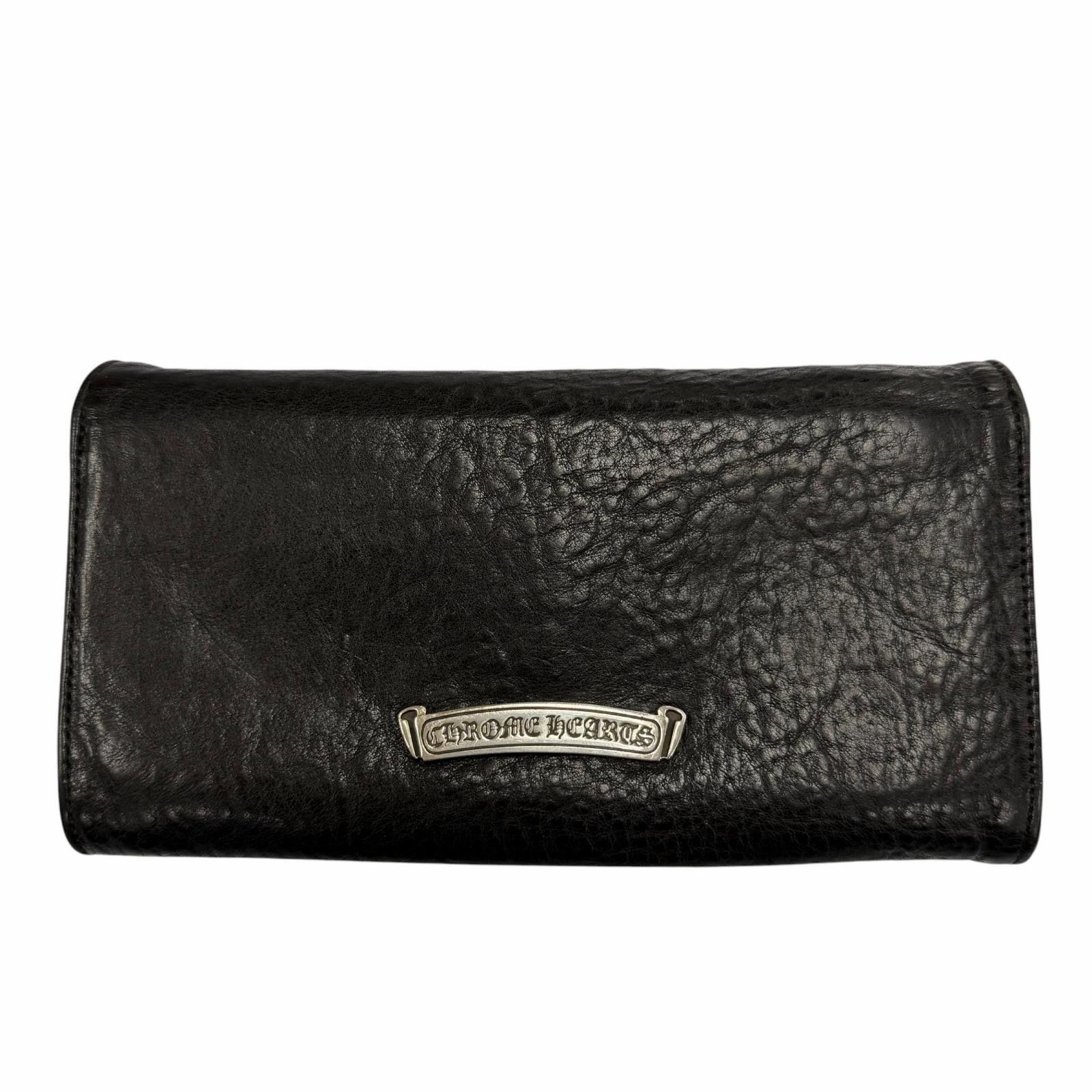 Chrome Hearts Chrome Hearts Chrome Hearts Judy Cross Button Leather Long Wallet Leather Long Wallet DUTY FREE for USA Size ONE SIZE - 2 Thumbnail