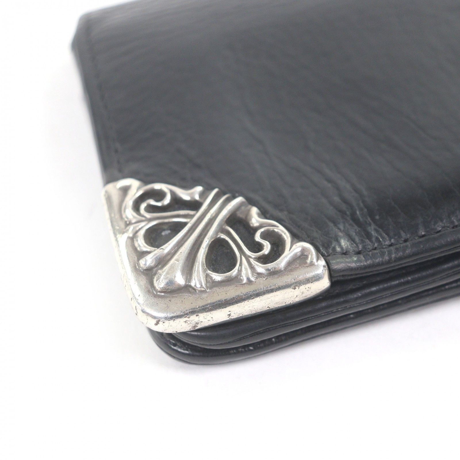 Chrome Hearts Chrome Hearts Chrome Hearts Leather Long Wallet Leather Long Wallet DUTY FREE for USA Size ONE SIZE - 4 Thumbnail