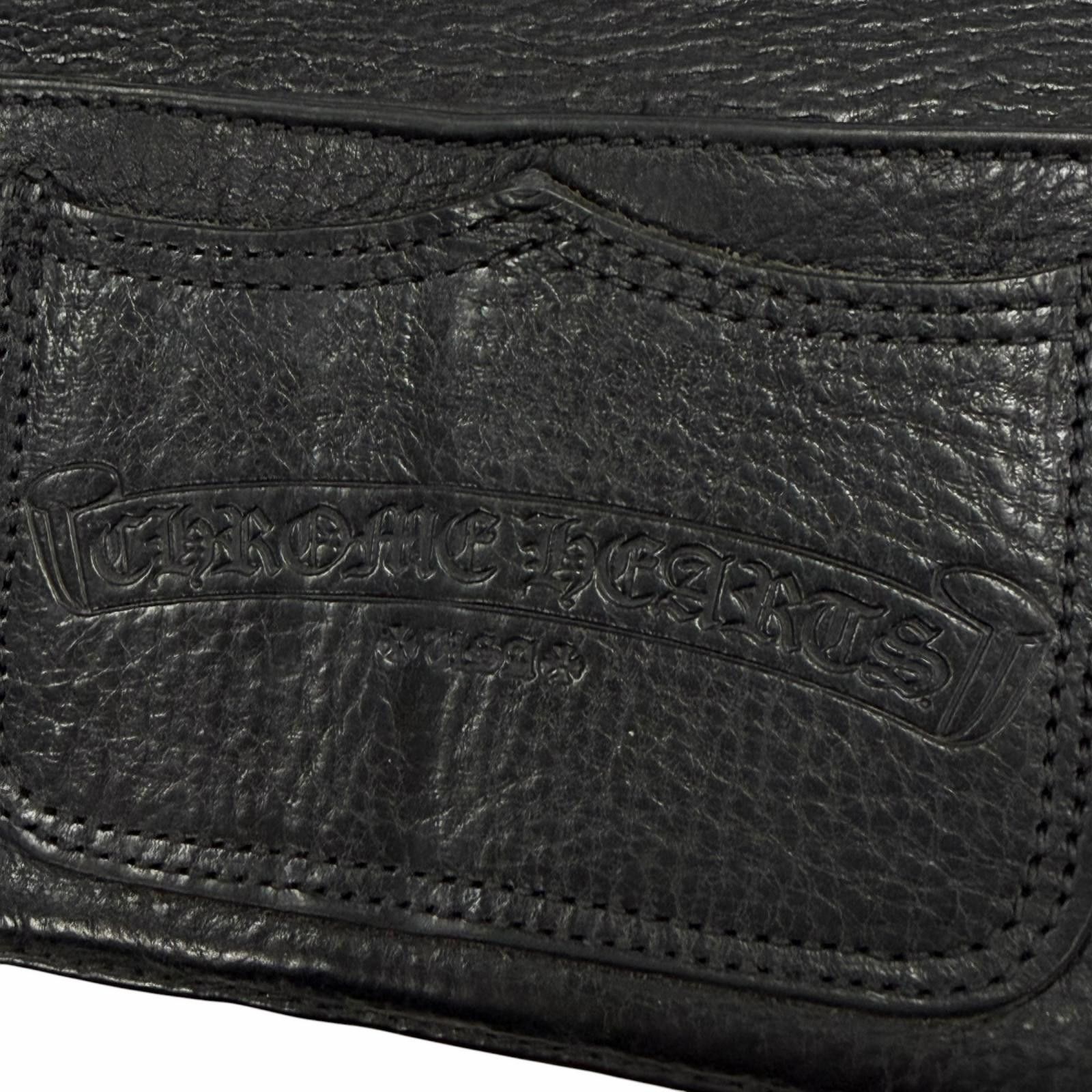 Chrome Hearts Chrome Hearts Chrome Hearts Leather Long Wallet Precious Metal Long Wallet DUTY FREE for USA Size ONE SIZE - 7 Thumbnail