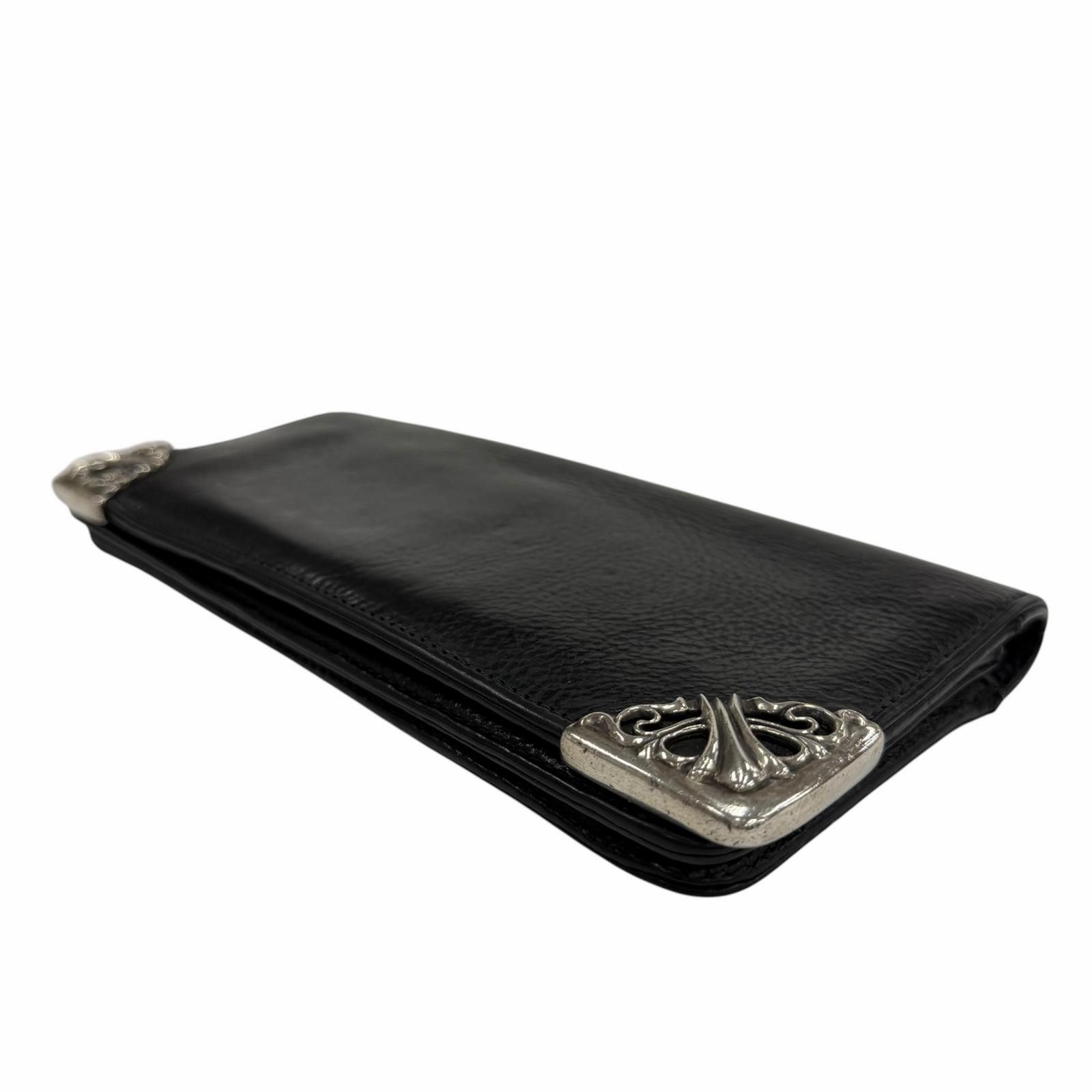 Chrome Hearts Chrome Hearts Chrome Hearts Leather Long Wallet Precious Metal Long Wallet DUTY FREE for USA Size ONE SIZE - 3 Thumbnail