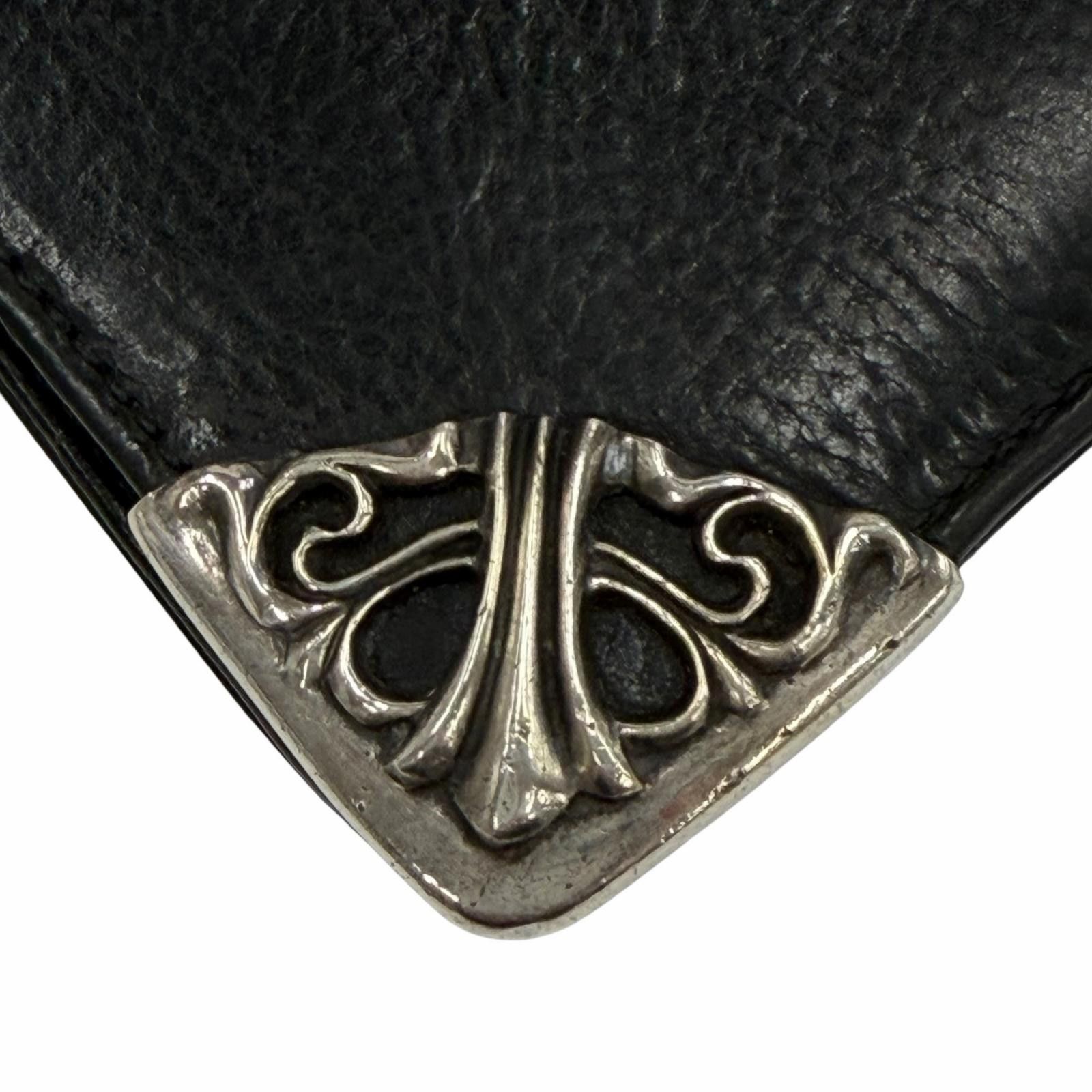 Chrome Hearts Chrome Hearts Chrome Hearts Leather Long Wallet Precious Metal Long Wallet DUTY FREE for USA Size ONE SIZE - 5 Thumbnail