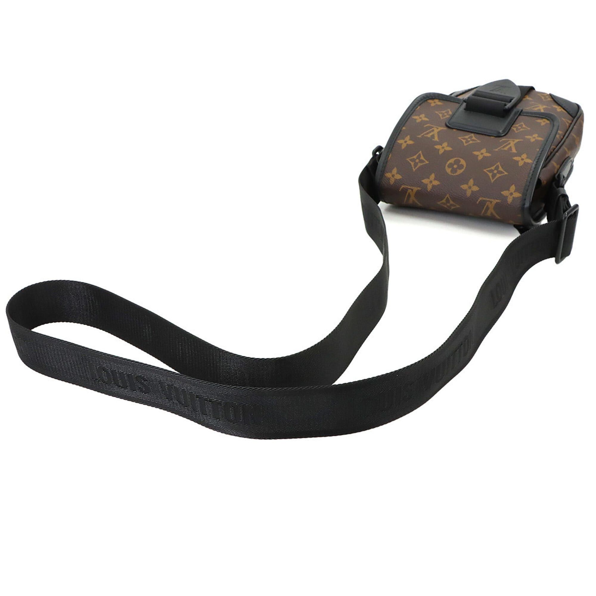 Louis Vuitton Louis Vuitton Monogram Macassar Archy Shoulder Handbag Brown Black M46442 RFID Messenger Size ONE SIZE - 5 Thumbnail