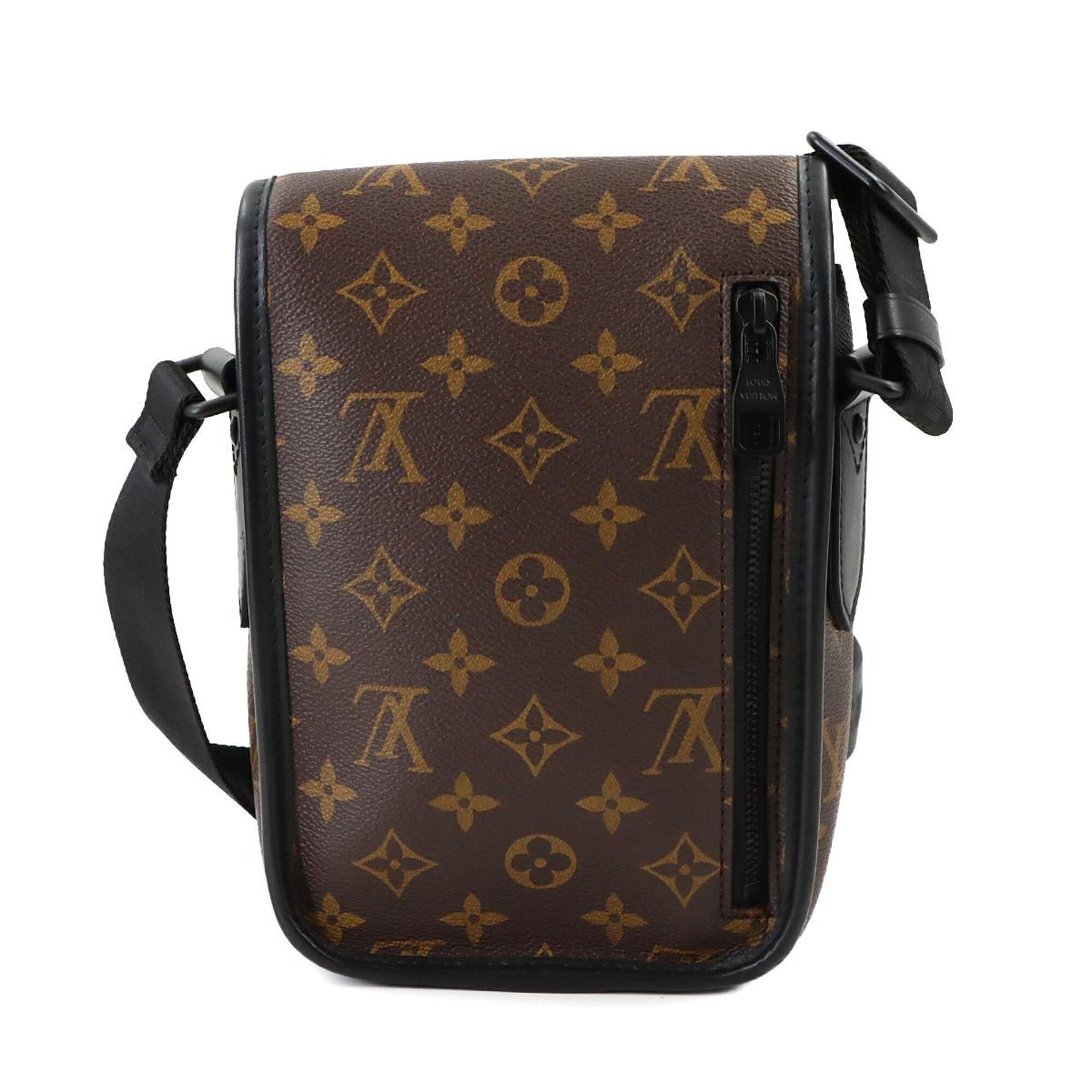 Louis Vuitton Louis Vuitton Monogram Macassar Archy Shoulder Handbag Brown Black M46442 RFID Messenger Size ONE SIZE - 2 Thumbnail