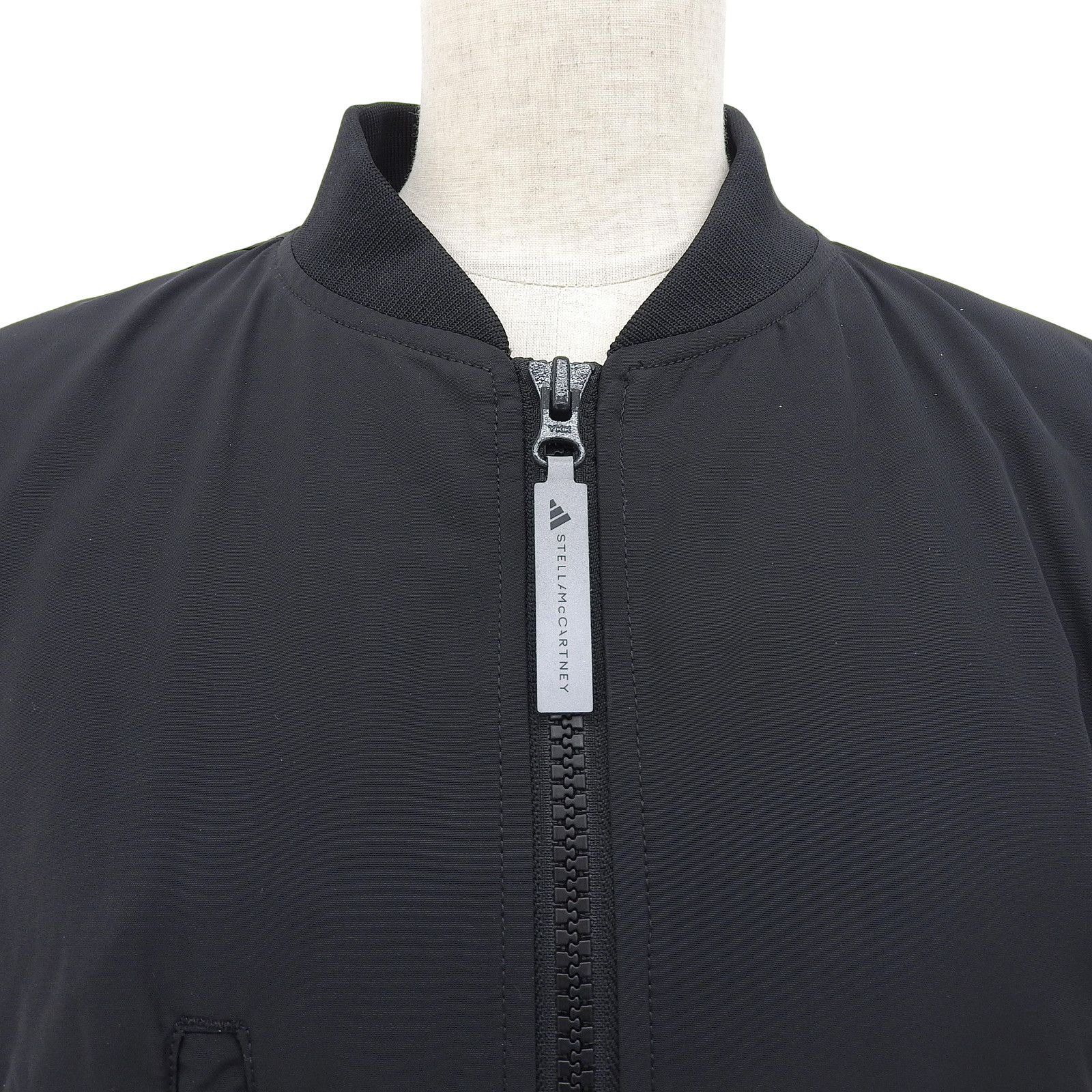 Stella McCartney Stella Mccartney adidas by Stella McCartney Polyester Bomber Jacket Plastic / Synthetic Outerwear IP1370 DUTY FREE for USA Size ONE SIZE - 3 Thumbnail