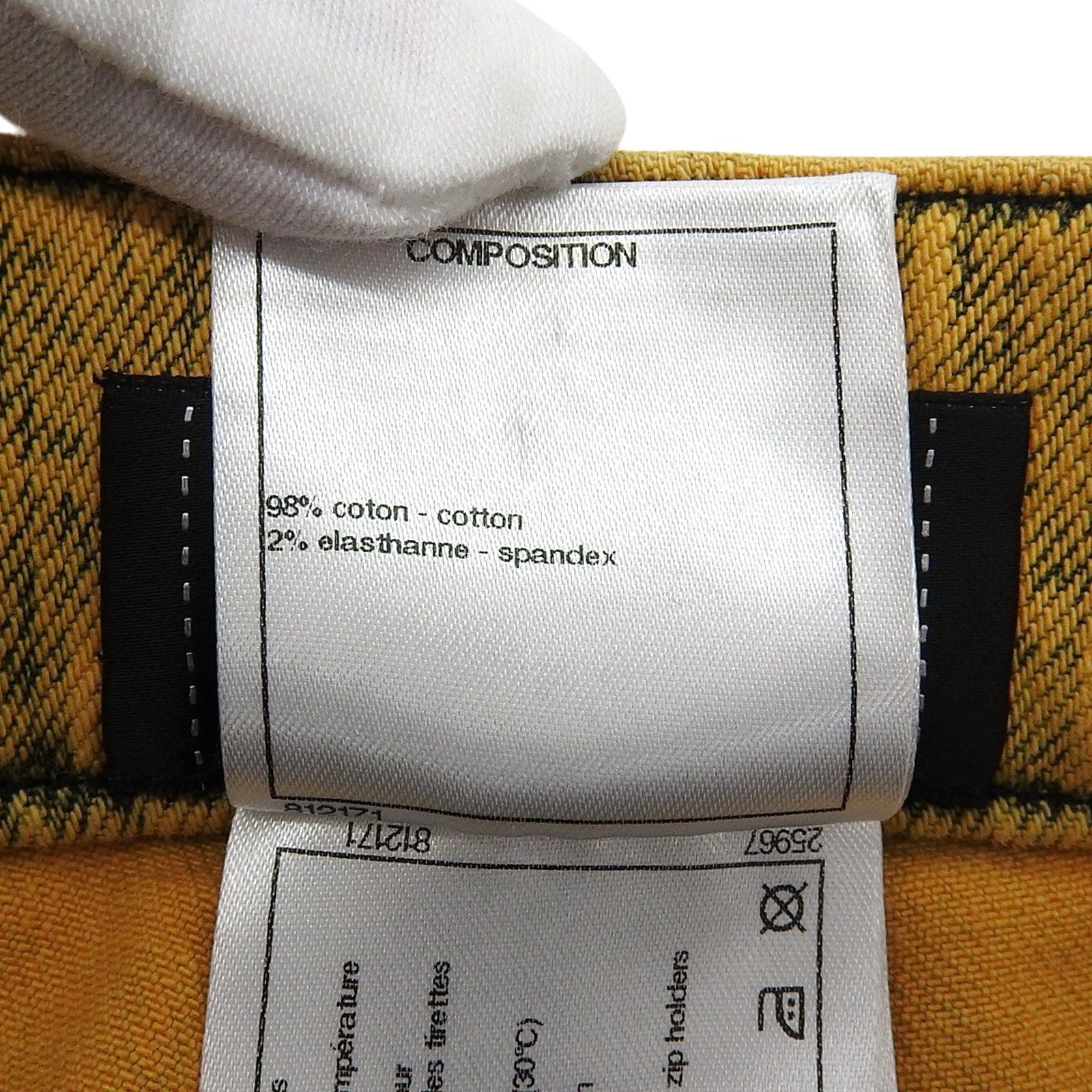 Chanel Chanel Chanel Cotton Denim Pants Textile Pants DUTY FREE for USA Size ONE SIZE - 8 Thumbnail