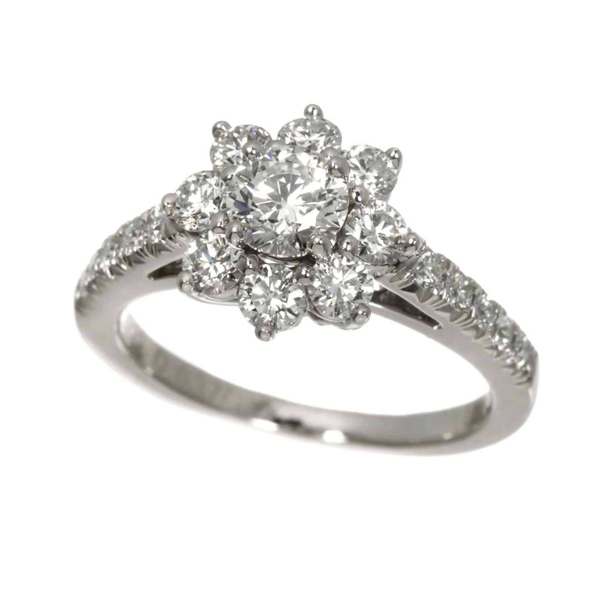 Harry Winston Harry Winston Sunflower Mini Ring, 0.37ct Diamond, Platinum (Pt) Ring (HW Diamond Ring) Size ONE SIZE - 5 Thumbnail
