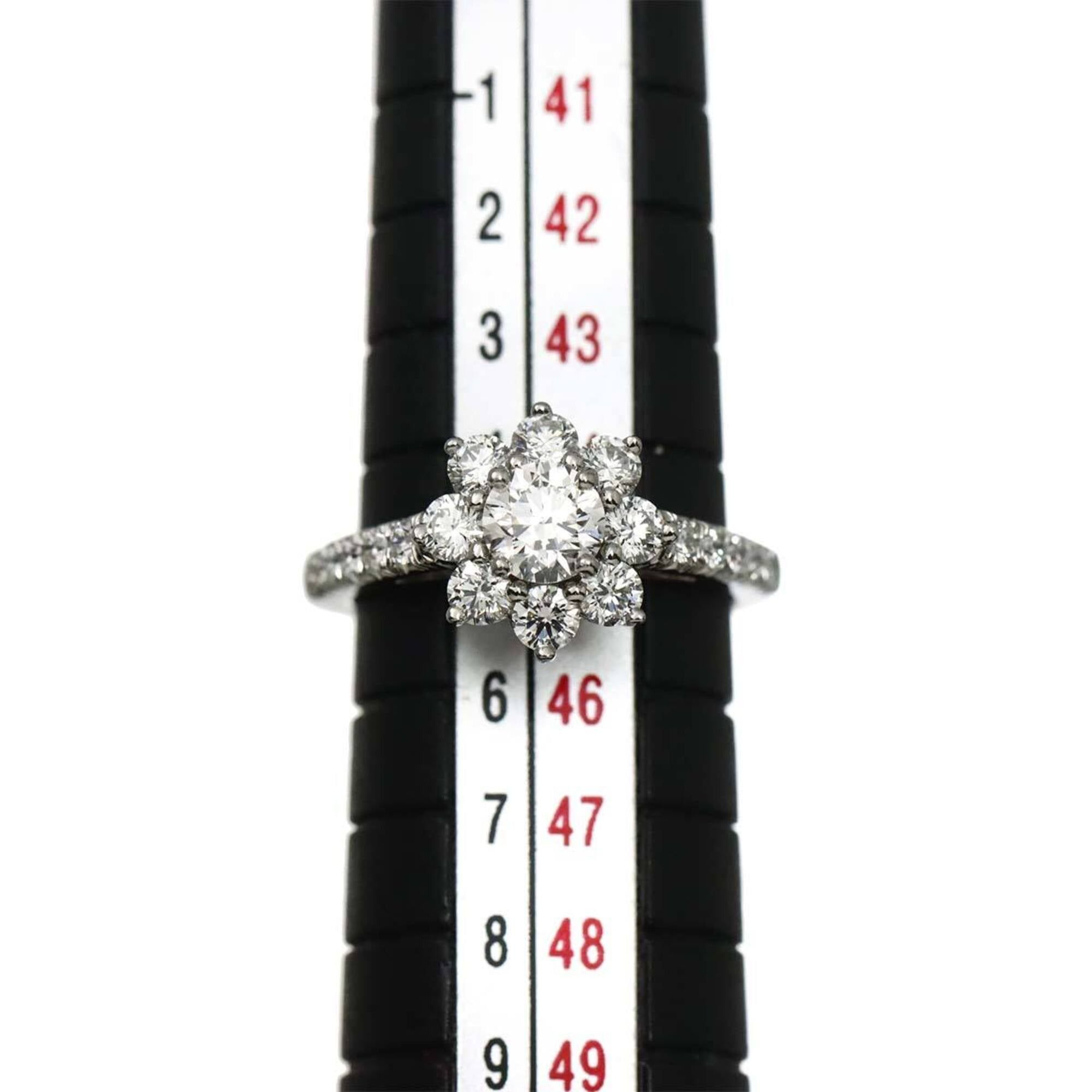 Harry Winston Harry Winston Sunflower Mini Ring, 0.37ct Diamond, Platinum (Pt) Ring (HW Diamond Ring) Size ONE SIZE - 7 Thumbnail