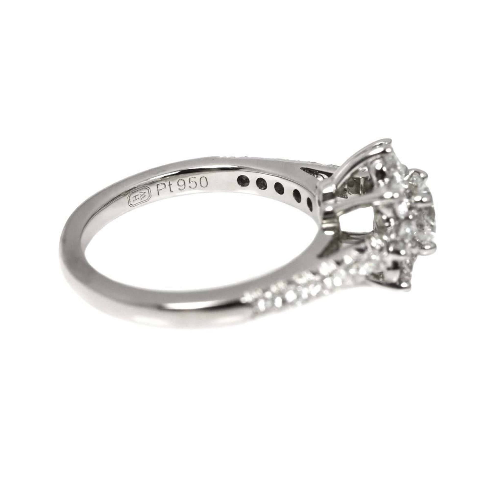 Harry Winston Harry Winston Sunflower Mini Ring, 0.37ct Diamond, Platinum (Pt) Ring (HW Diamond Ring) Size ONE SIZE - 3 Thumbnail