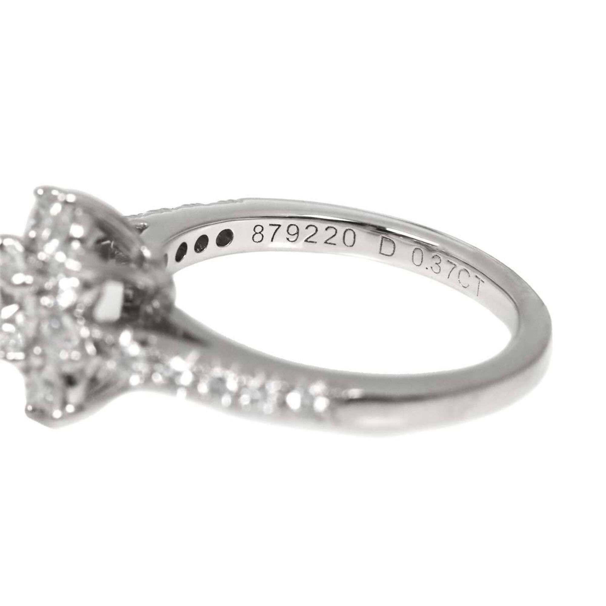 Harry Winston Harry Winston Sunflower Mini Ring, 0.37ct Diamond, Platinum (Pt) Ring (HW Diamond Ring) Size ONE SIZE - 4 Thumbnail