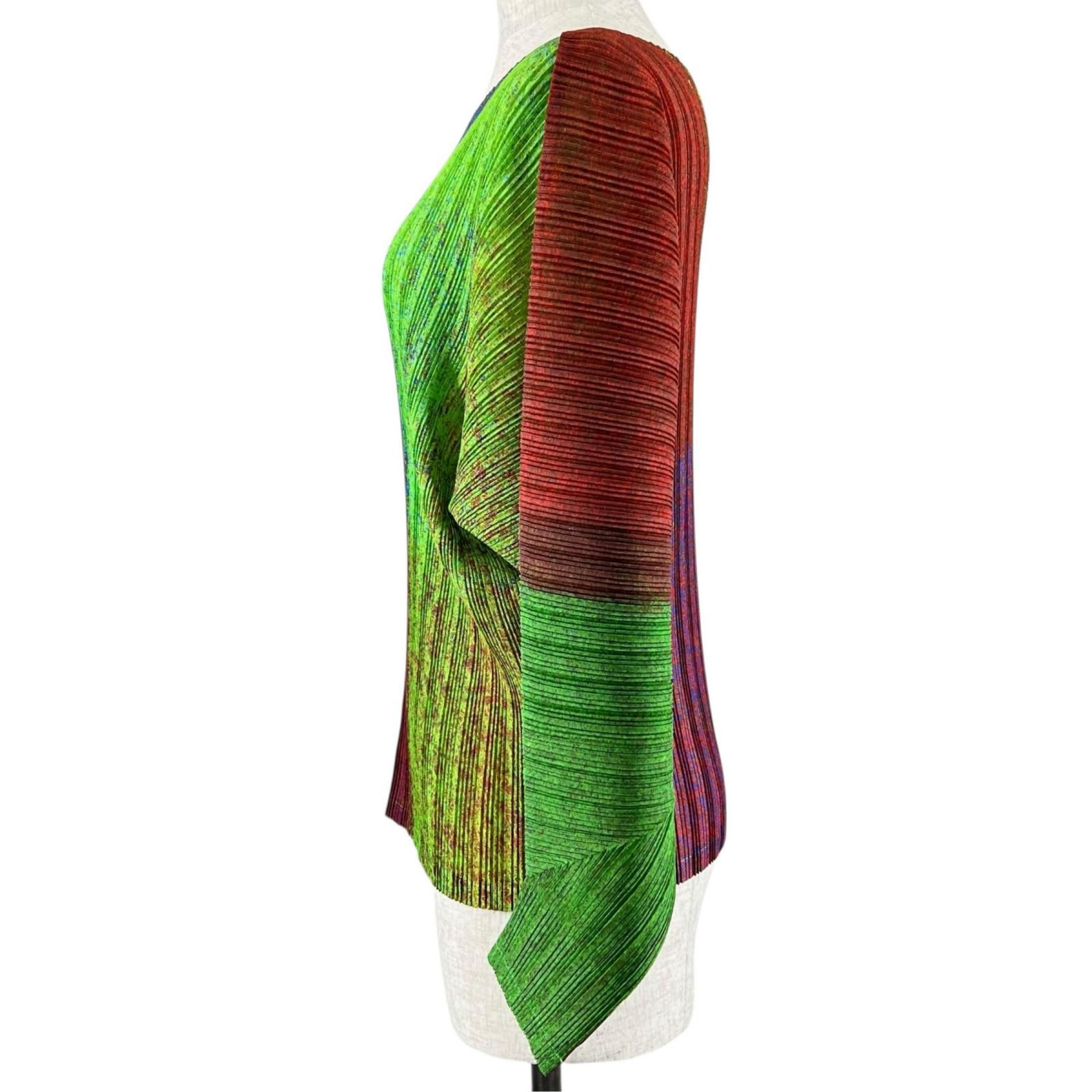 Issey Miyake Issey Miyake Pleats Please Issey Miyake Polyester Long Sleeve T Shirt Textile T-Shirts PP23FK331 DUTY FREE for USA Size ONE SIZE - 4 Thumbnail
