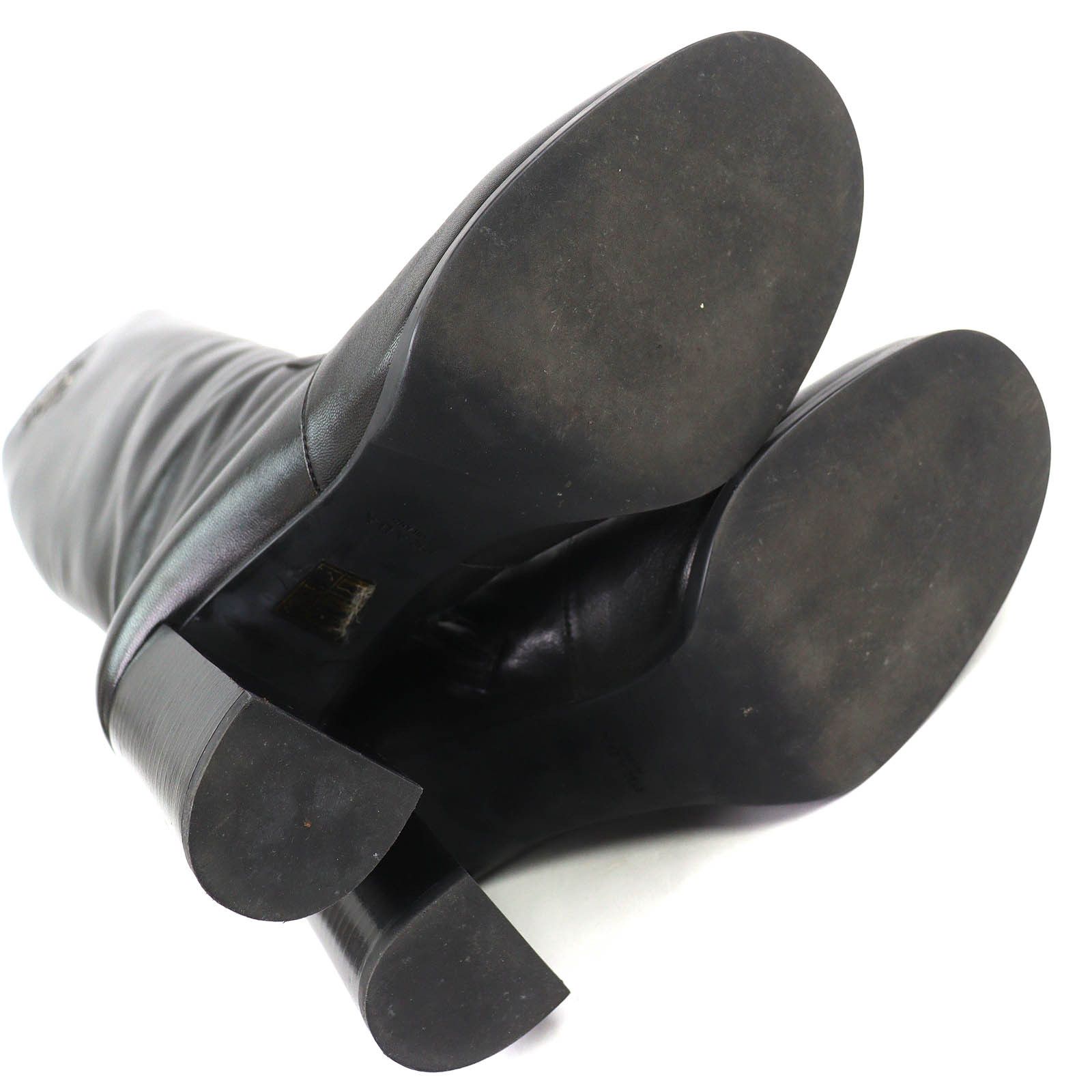Prada Prada Prada Leather Boots Leather Shoes DUTY FREE for USA Size ONE SIZE - 8 Thumbnail