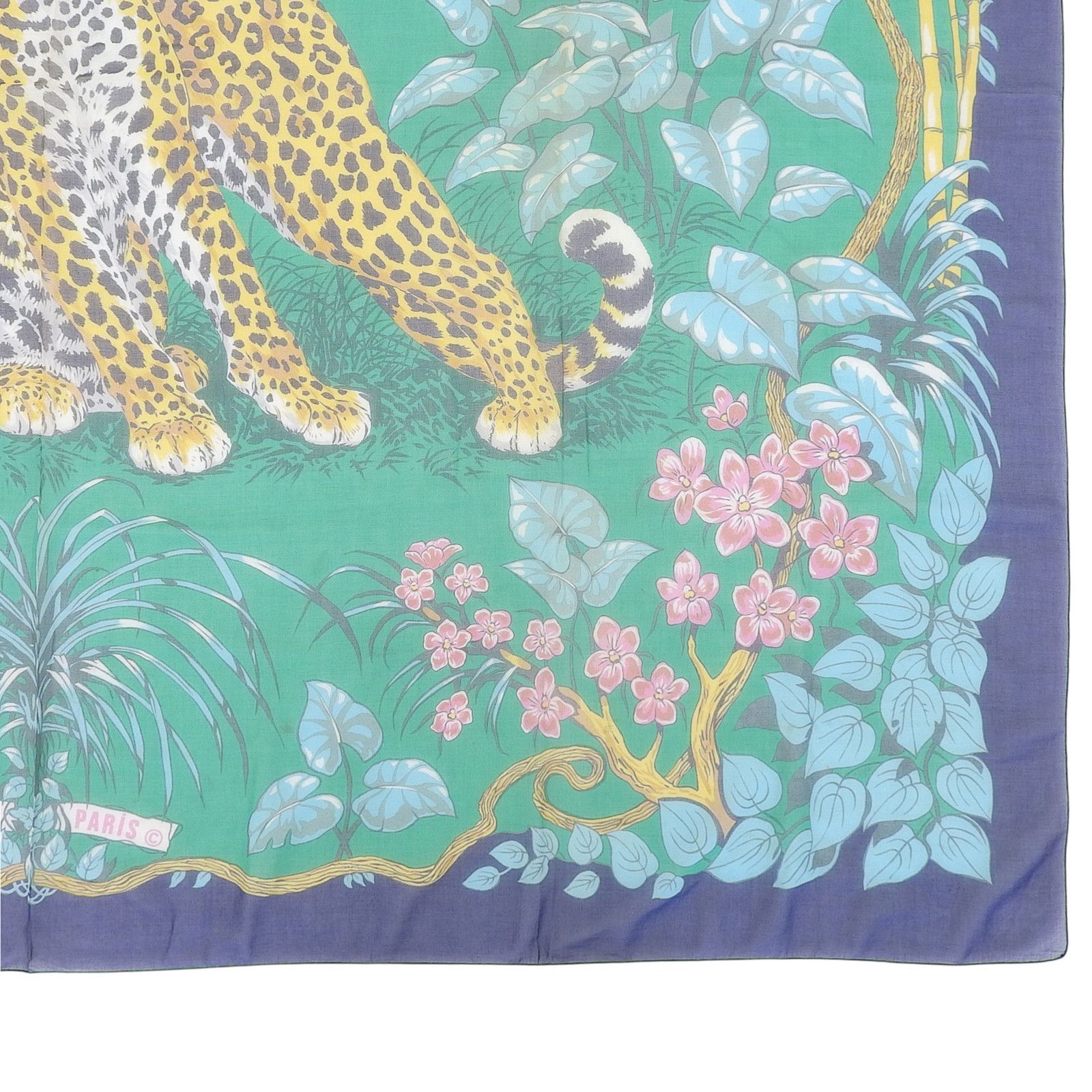 Hermes Hermes Hermes Jungle Love Cotton Stole Textile Scarf DUTY FREE for USA Size ONE SIZE - 7 Thumbnail