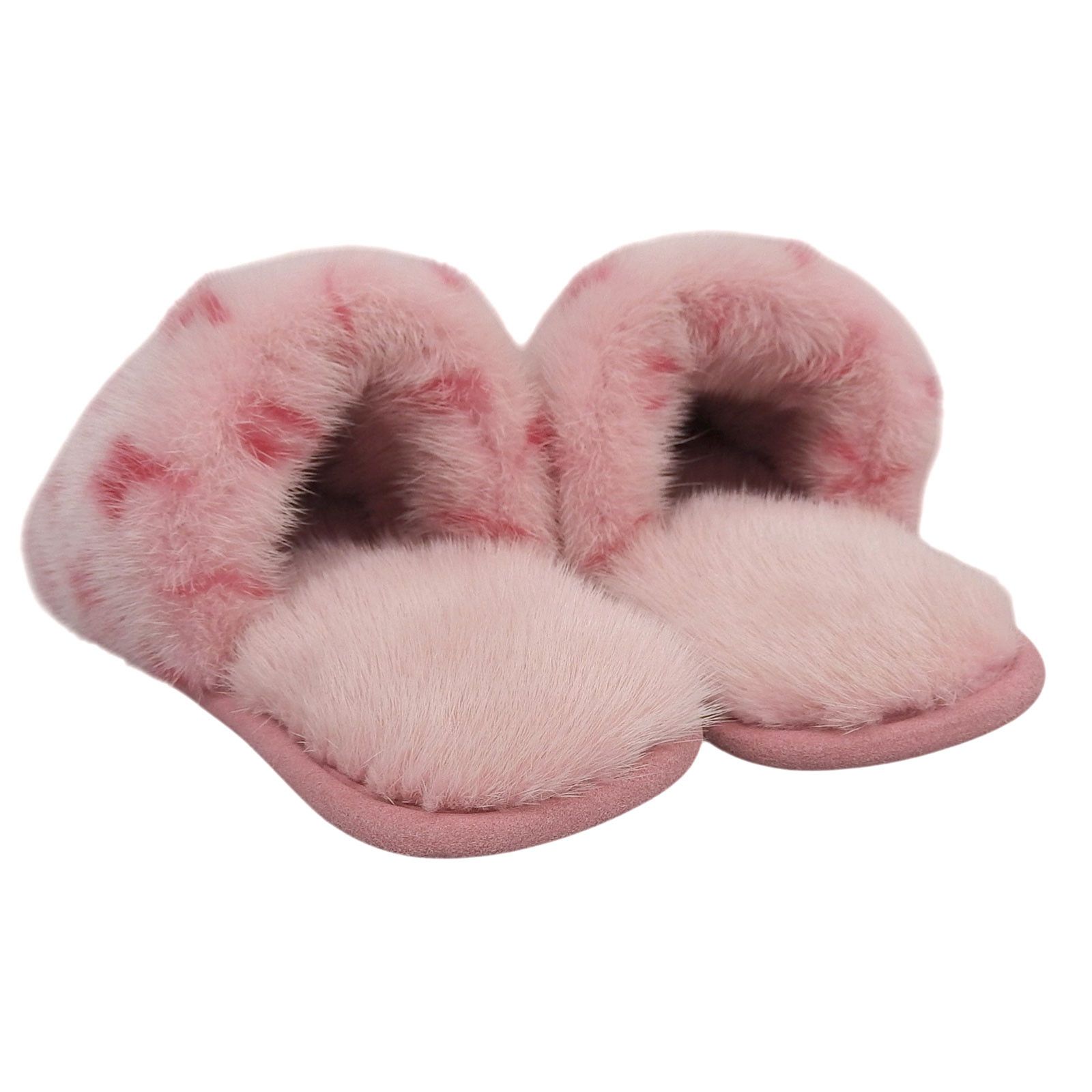 Louis Vuitton Louis Vuitton Louis Vuitton Monogram Mink Room Shoes Fur Shoes DUTY FREE for USA Size ONE SIZE - 5 Thumbnail