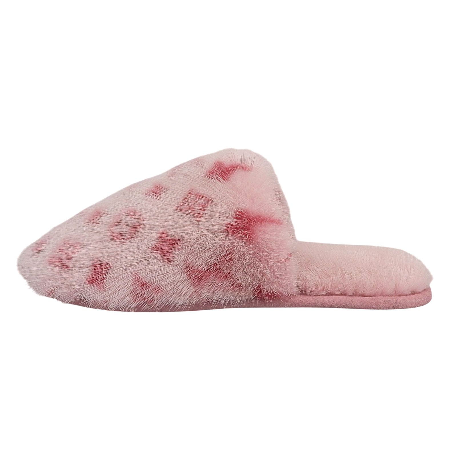 Louis Vuitton Louis Vuitton Louis Vuitton Monogram Mink Room Shoes Fur Shoes DUTY FREE for USA Size ONE SIZE - 3 Thumbnail
