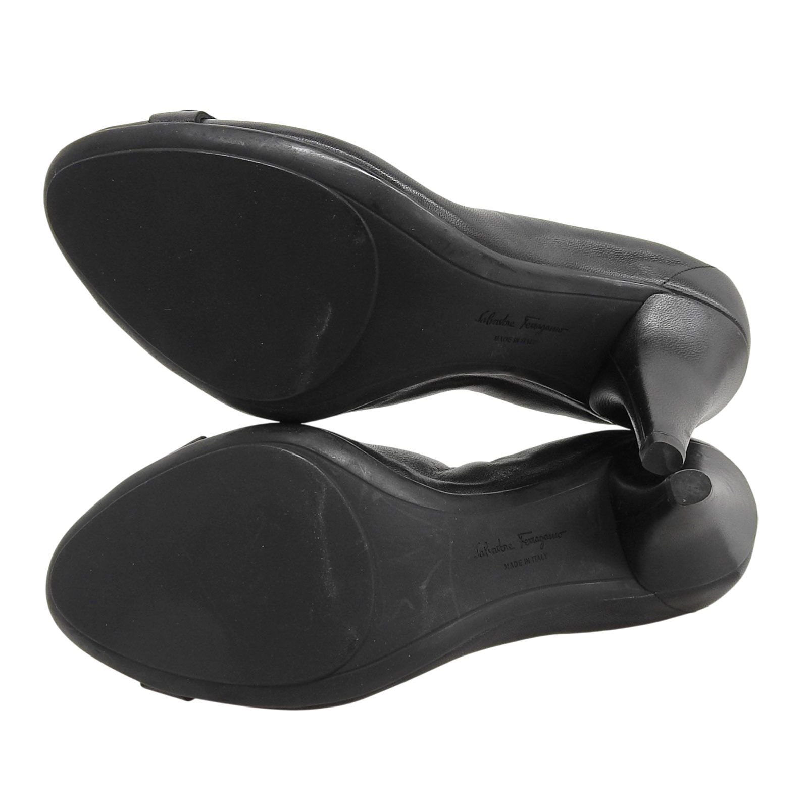 Salvatore Ferragamo Salvatore Ferragamo Salvatore Ferragamo Leather Pumps Leather Shoes DUTY FREE for USA Size ONE SIZE - 5 Thumbnail