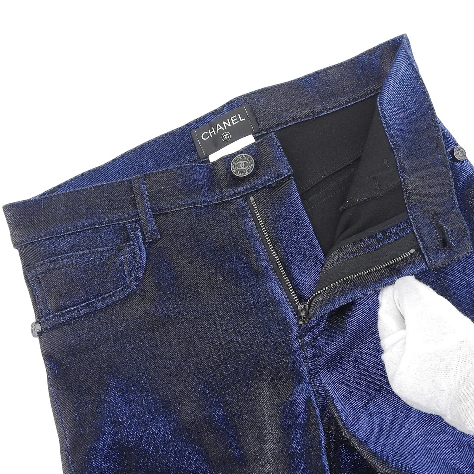 Chanel Chanel Chanel Cotton Trousers Textile Pants DUTY FREE for USA Size ONE SIZE - 3 Thumbnail