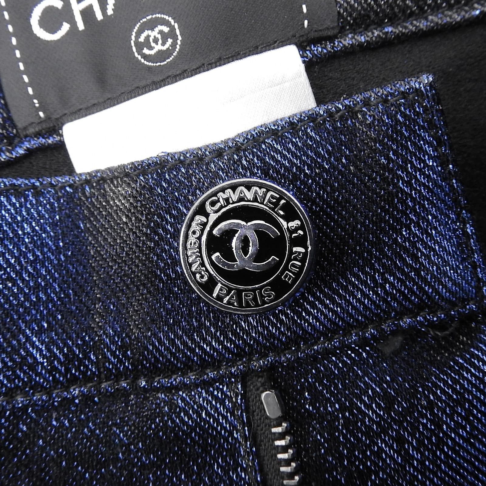 Chanel Chanel Chanel Cotton Trousers Textile Pants DUTY FREE for USA Size ONE SIZE - 4 Thumbnail