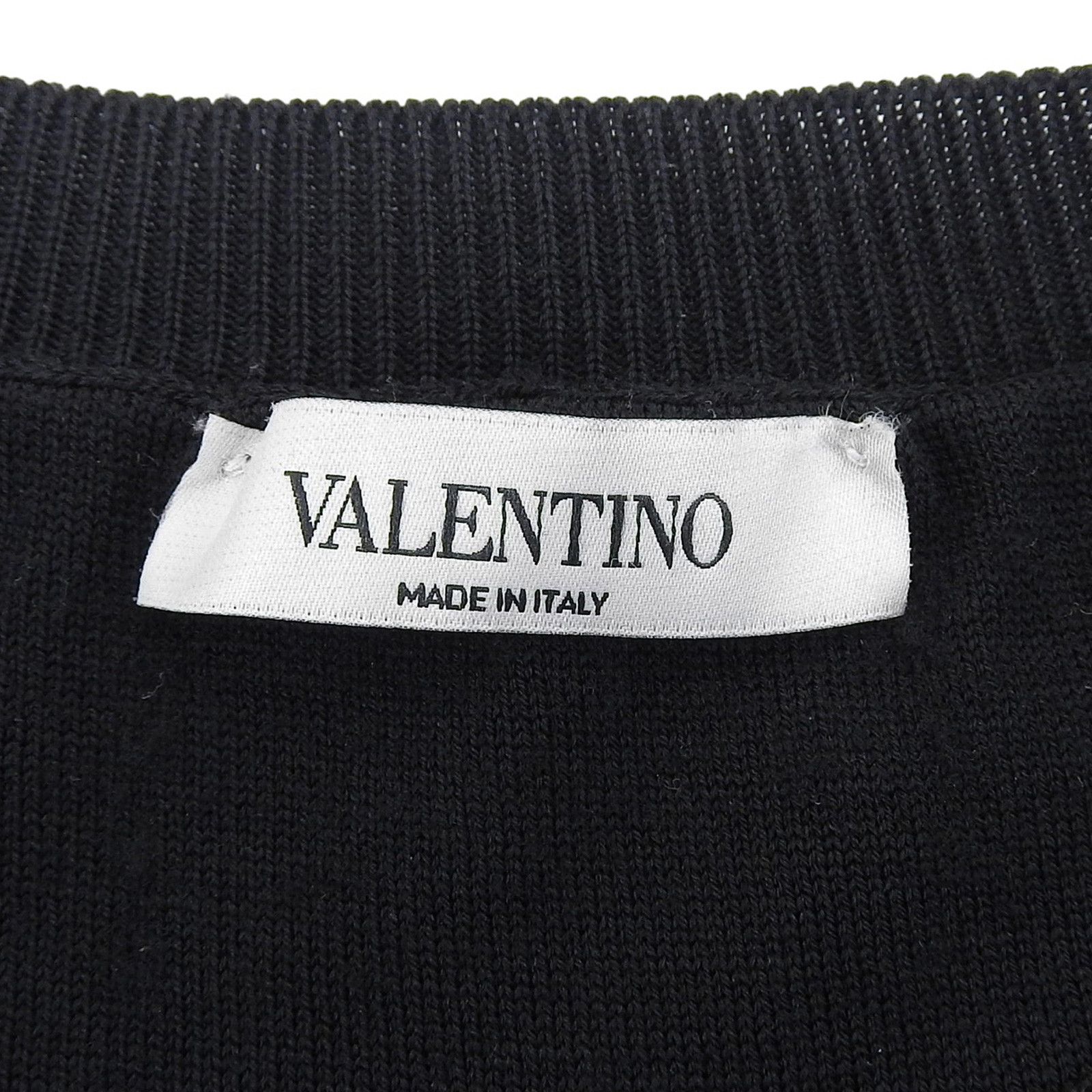 Valentino Valentino Valentino Wool Knit Top Textile Tops VV3KC10D6LT DUTY FREE for USA Size ONE SIZE - 5 Thumbnail