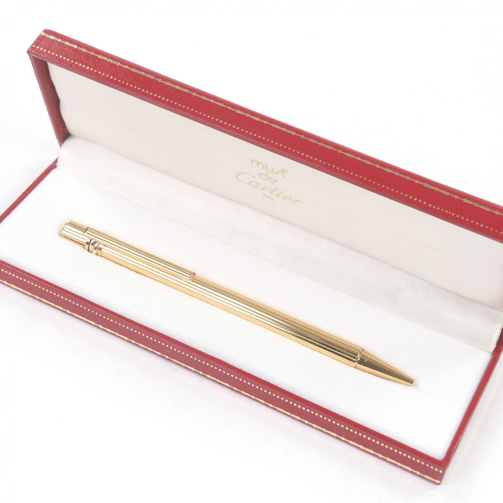 Cartier Cartier Cartier Trinity Ballpoint Pen Metal Pen DUTY FREE for USA Size ONE SIZE - 2 Thumbnail