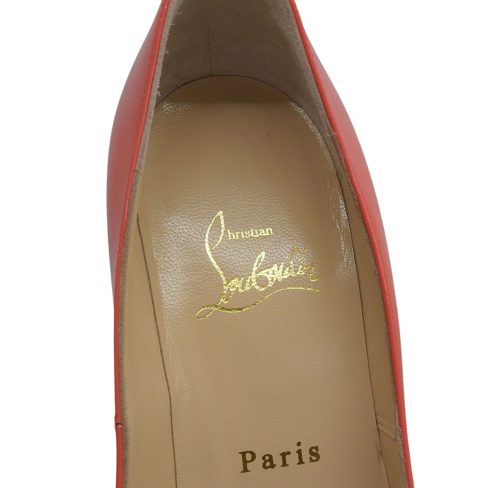 Christian Louboutin Christian Louboutin Christian Louboutin Patent Leather Pumps Leather Shoes DUTY FREE for USA Size ONE SIZE - 7 Thumbnail