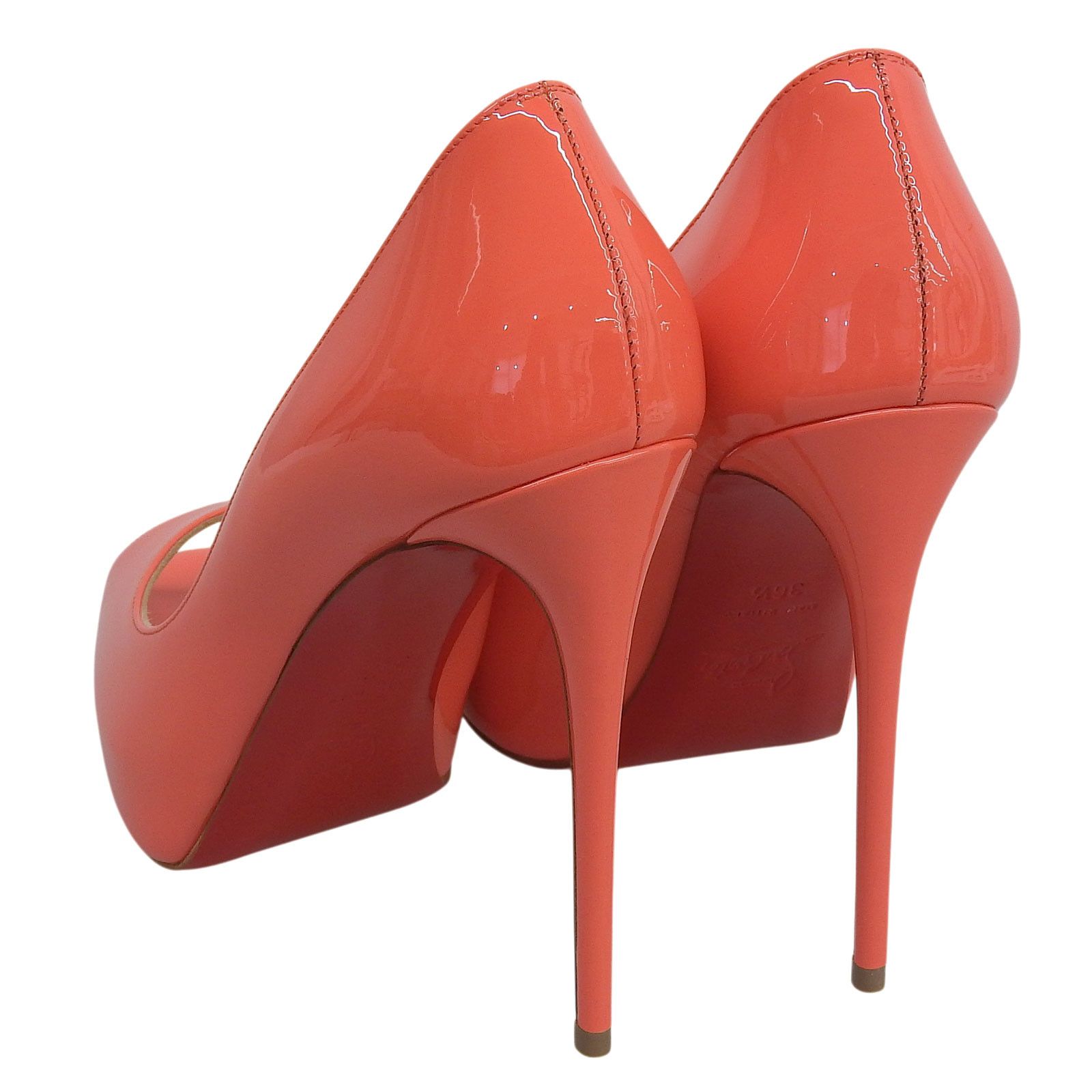 Christian Louboutin Christian Louboutin Christian Louboutin Patent Leather Pumps Leather Shoes DUTY FREE for USA Size ONE SIZE - 5 Thumbnail