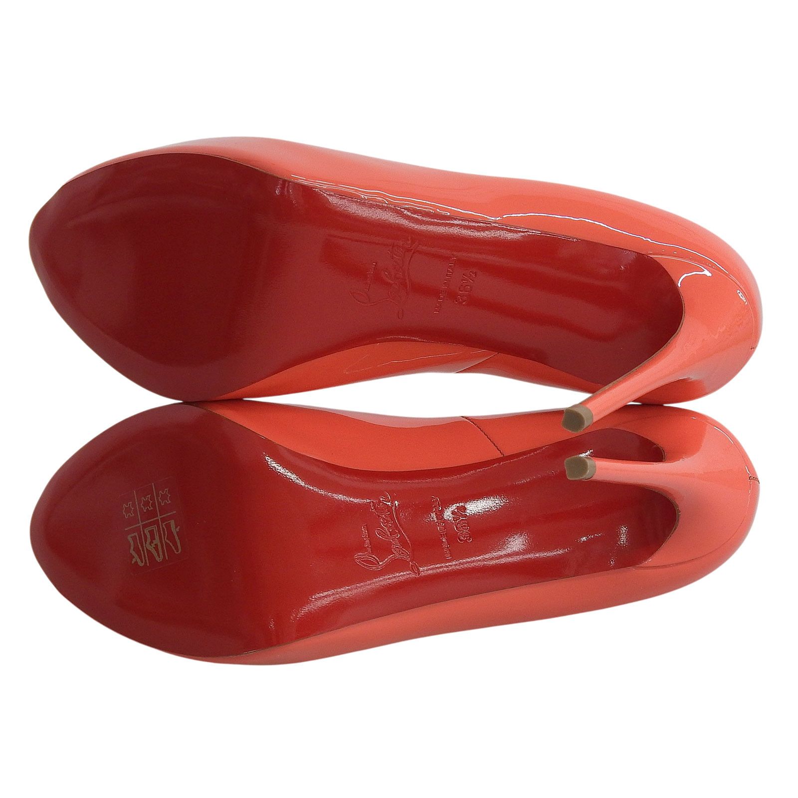 Christian Louboutin Christian Louboutin Christian Louboutin Patent Leather Pumps Leather Shoes DUTY FREE for USA Size ONE SIZE - 6 Thumbnail
