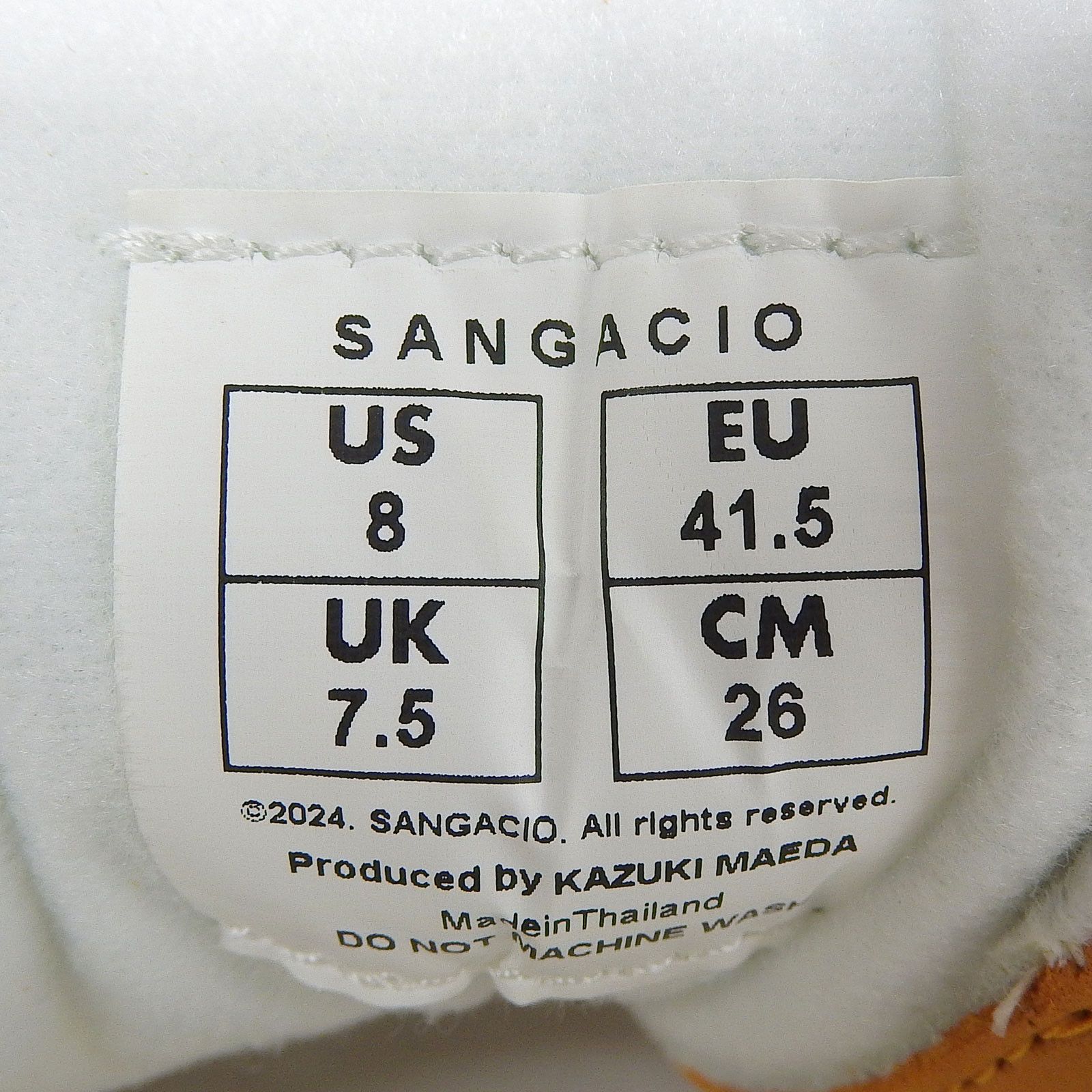 Other Other via SANGACIO Leather Sneakers Leather Shoes DUTY FREE for USA Size ONE SIZE - 8 Thumbnail