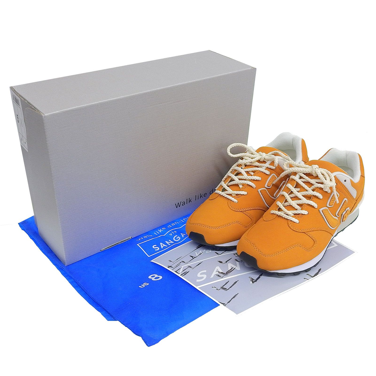 Other Other via SANGACIO Leather Sneakers Leather Shoes DUTY FREE for USA Size ONE SIZE - 2 Thumbnail