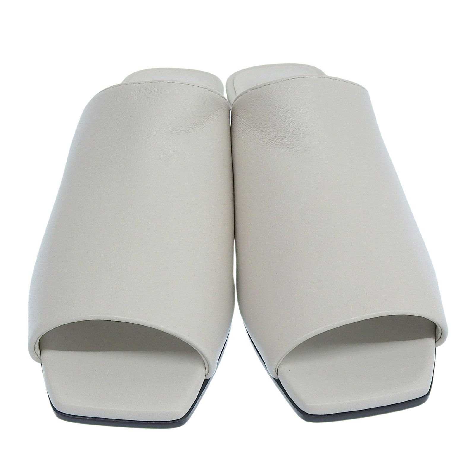 Hermes Hermes Hermes Idole Leather Mules Leather Shoes DUTY FREE for USA Size ONE SIZE - 3 Thumbnail