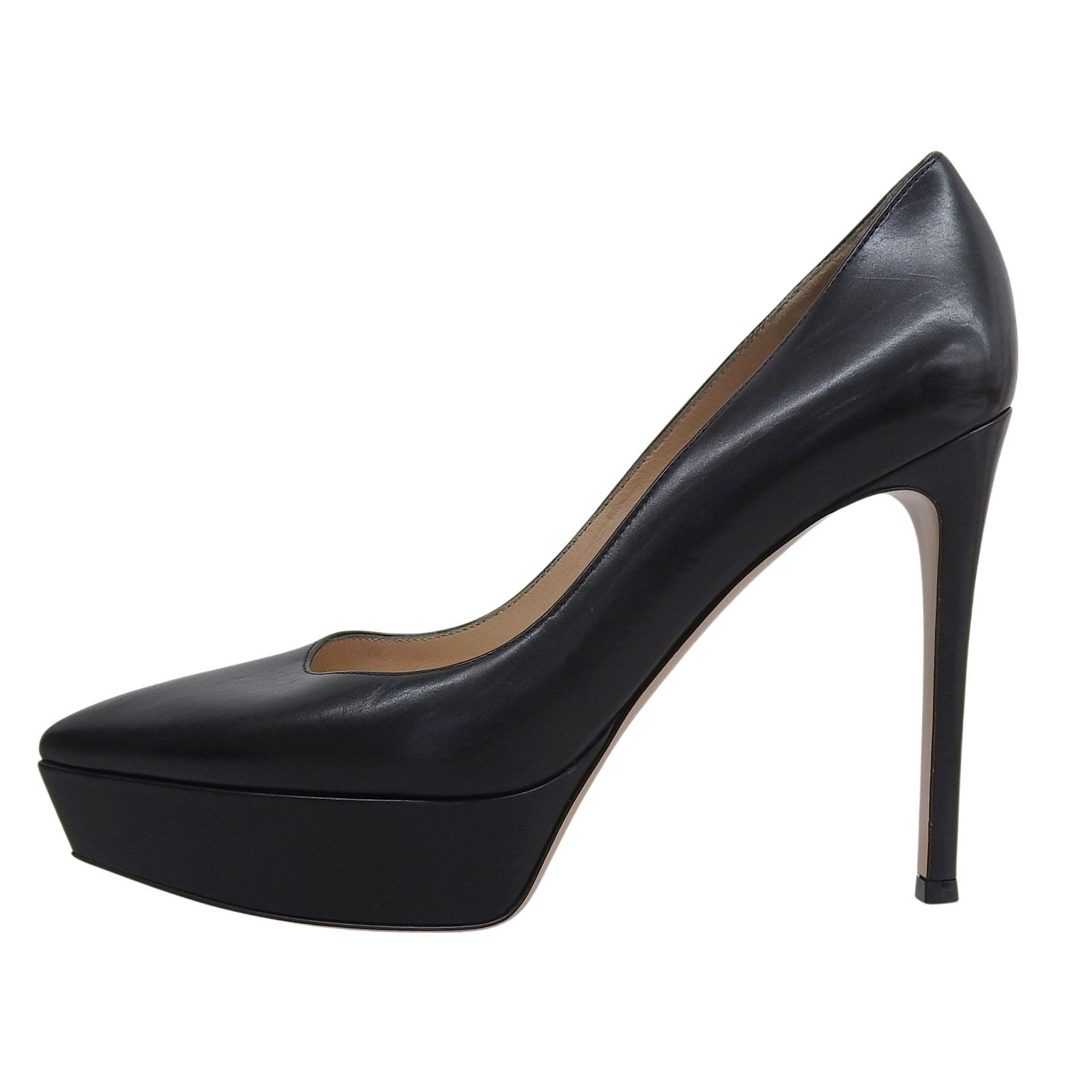 Other Other Gianvito Rossi Leather Pumps Leather Shoes DUTY FREE for USA Size ONE SIZE - 2 Thumbnail