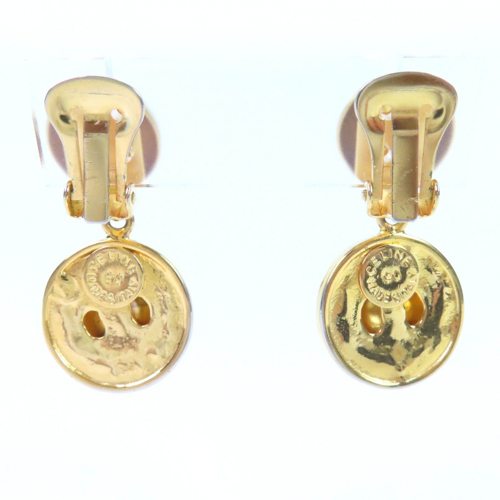 Celine Celine Celine Star Ball Multicolor Stone Earrings Metal Earrings DUTY FREE for USA Size ONE SIZE - 4 Thumbnail