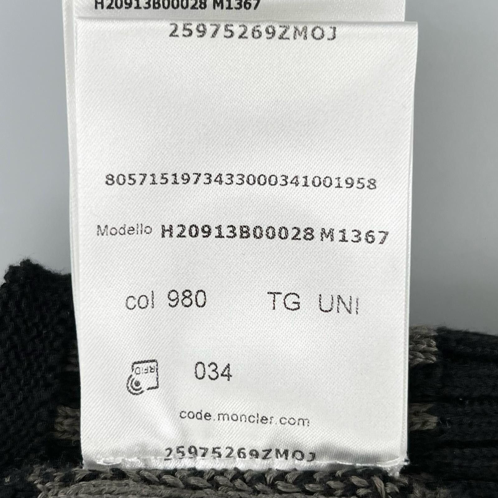 Moncler Moncler Moncler Cotton Knit Cap Textile Hats DUTY FREE for USA Size ONE SIZE - 13 Thumbnail