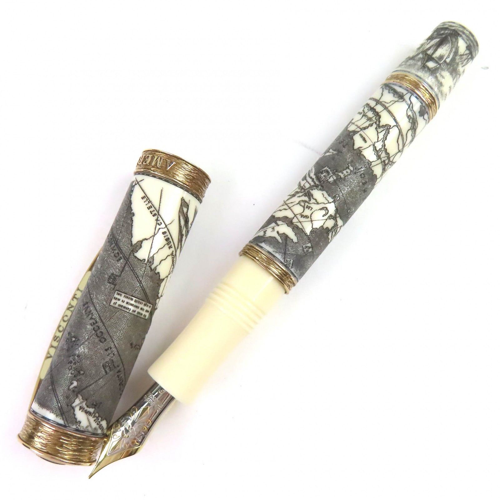 Other Other Visconti Amerigo Vespucci Limited Fountain Pen Others Pen V55652 DUTY FREE for USA Size ONE SIZE - 3 Thumbnail