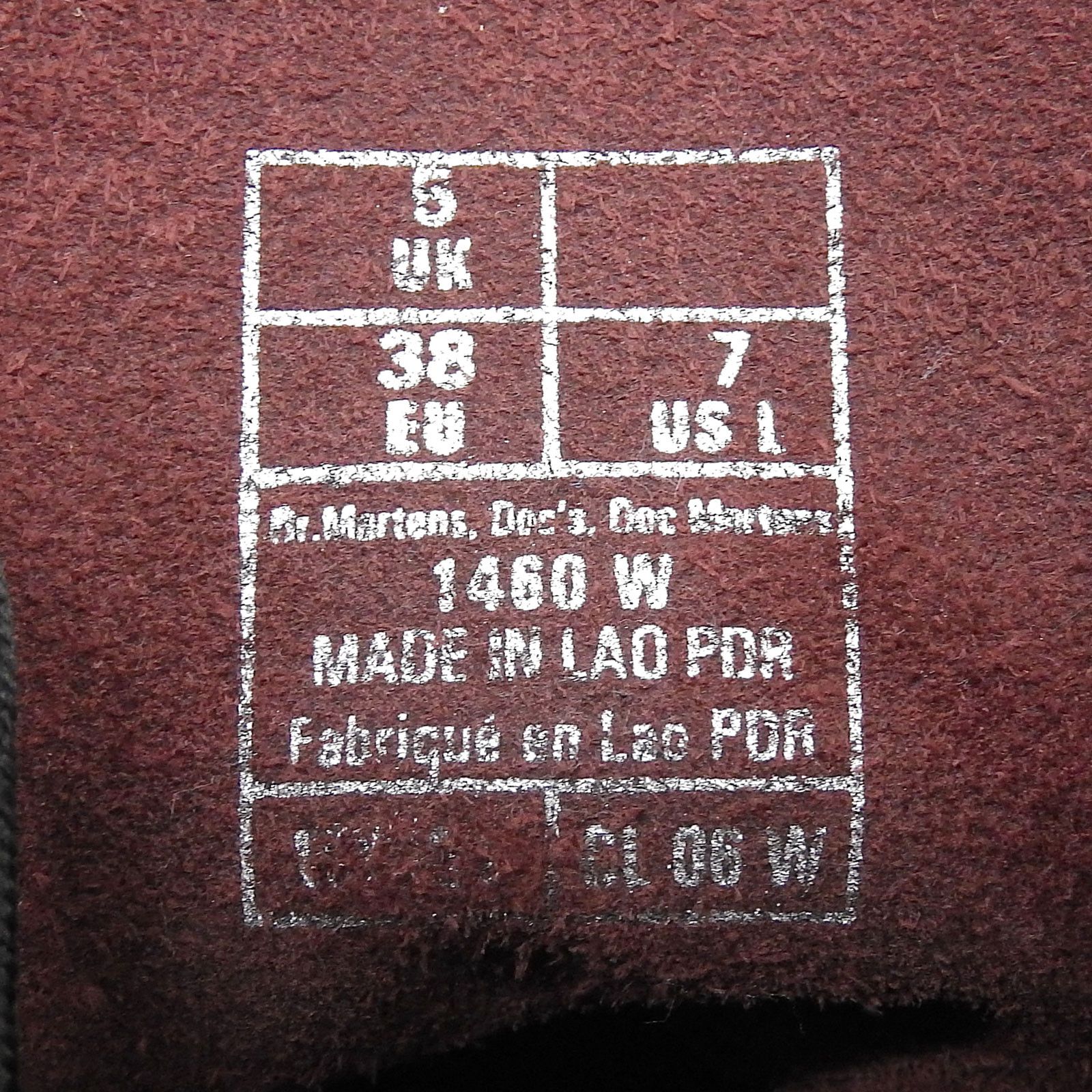 Other Other Dr.Martens 1460 Boots Leather Shoes 1460 DUTY FREE for USA Size ONE SIZE - 7 Thumbnail